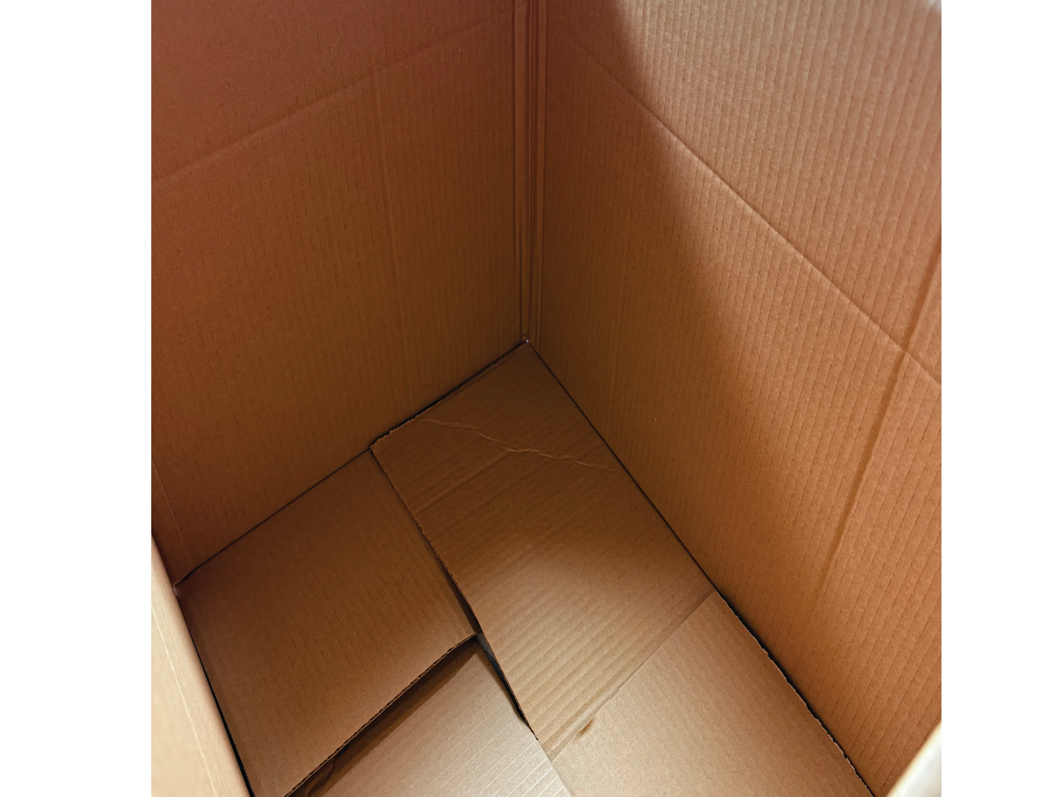 New Plain Strong Single Wall Box - 500mm x 410mm x 400mm - Image 2