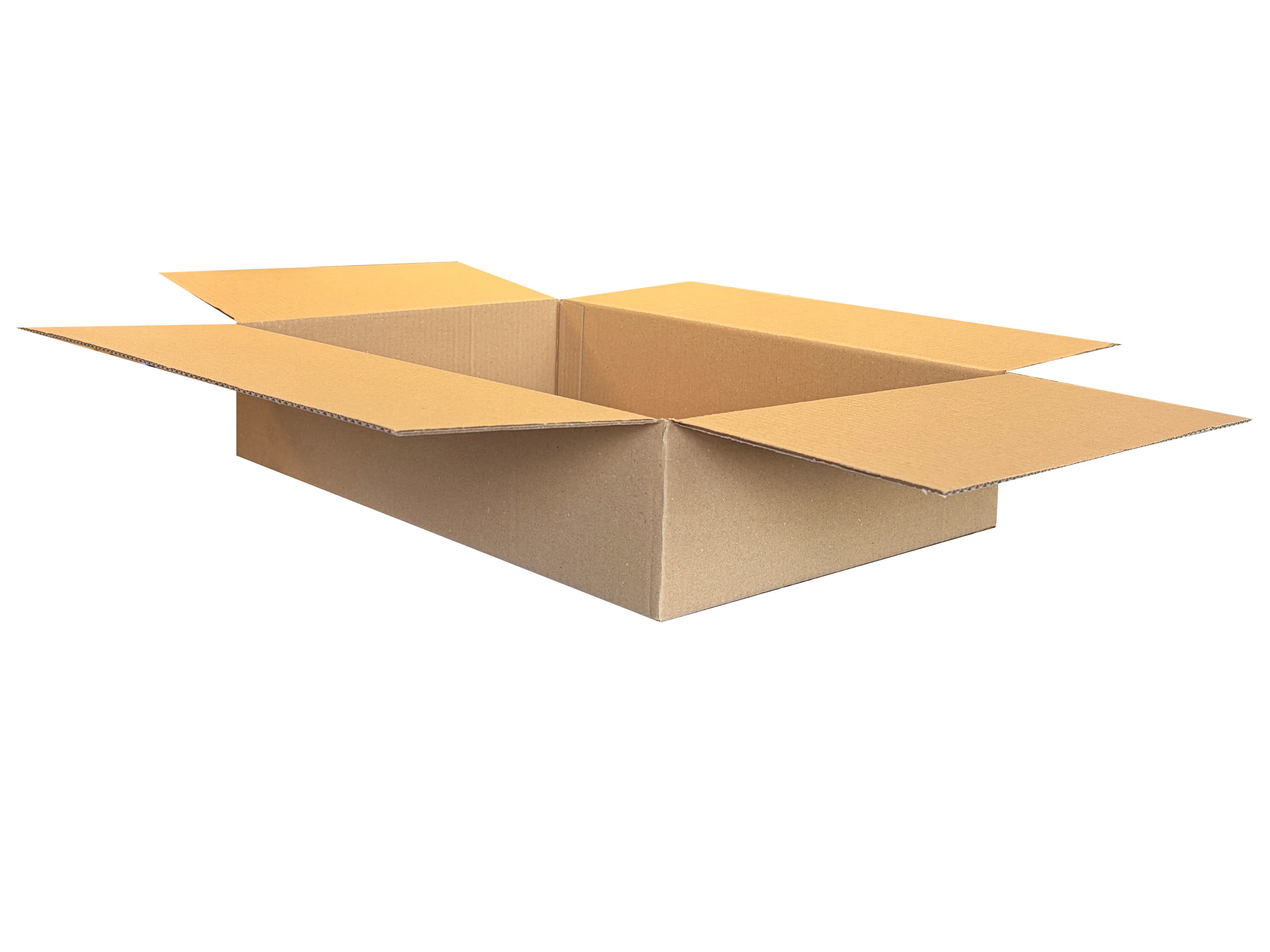 New Plain Strong Single Wall Box - 515mm x 350mm x 105mm