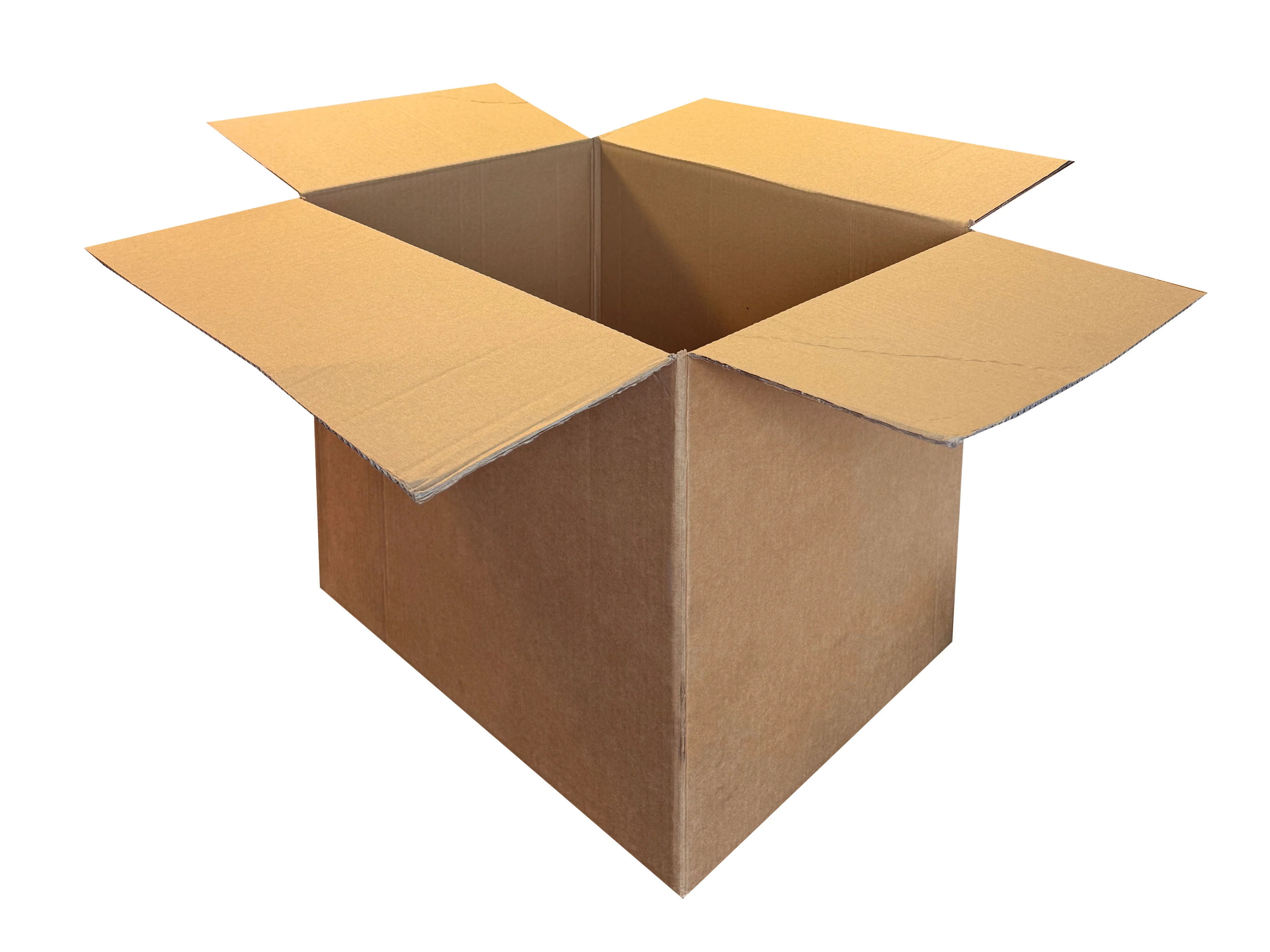 New Plain Strong Single Wall Box - 525mm x 380mm x 380mm