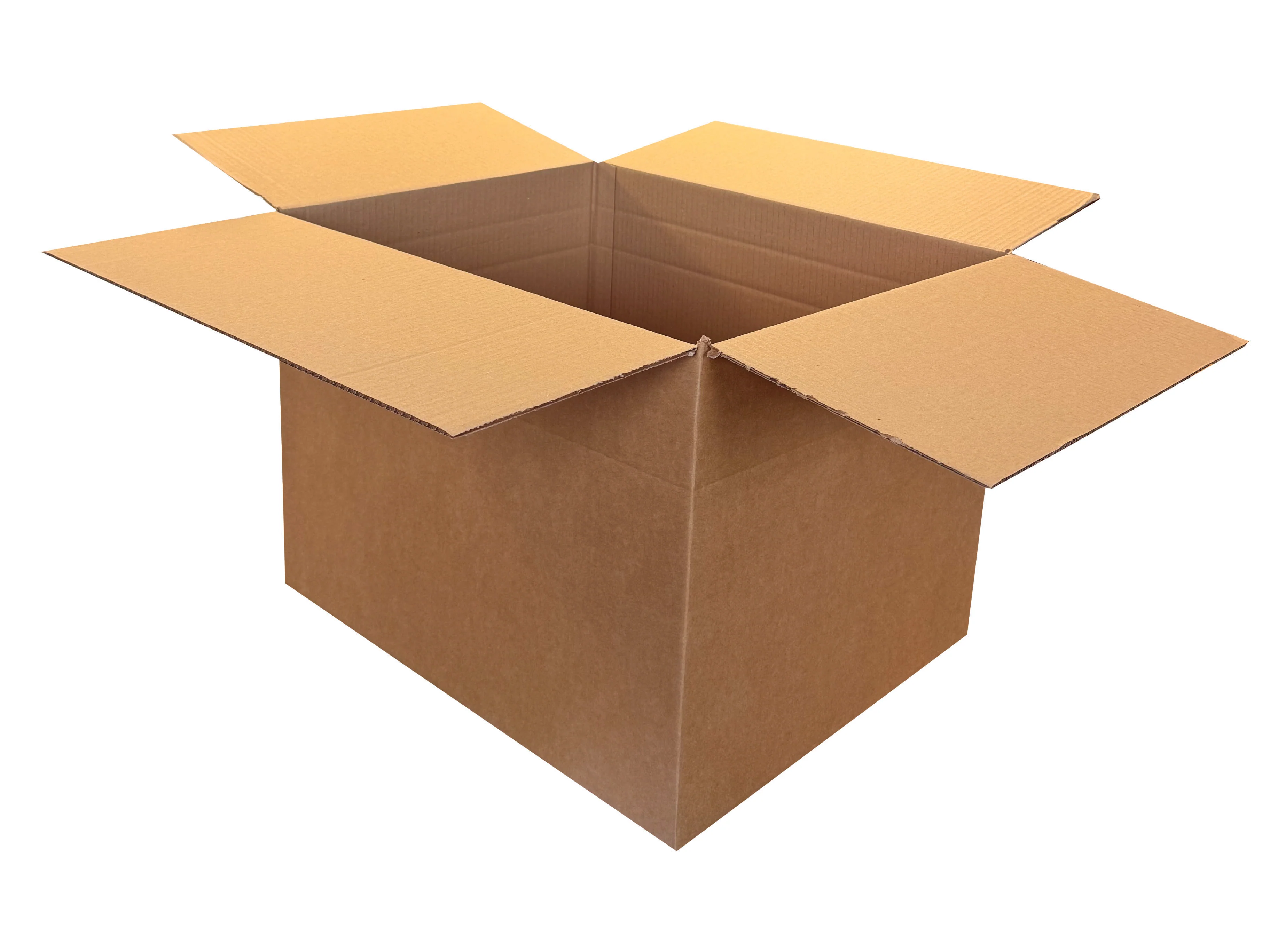 New Plain Strong Single Wall Box - 530mm x 430mm x 380mm