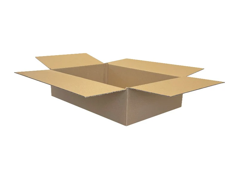 New Plain Strong Single Wall Box - 543mm x 369mm x 137mm