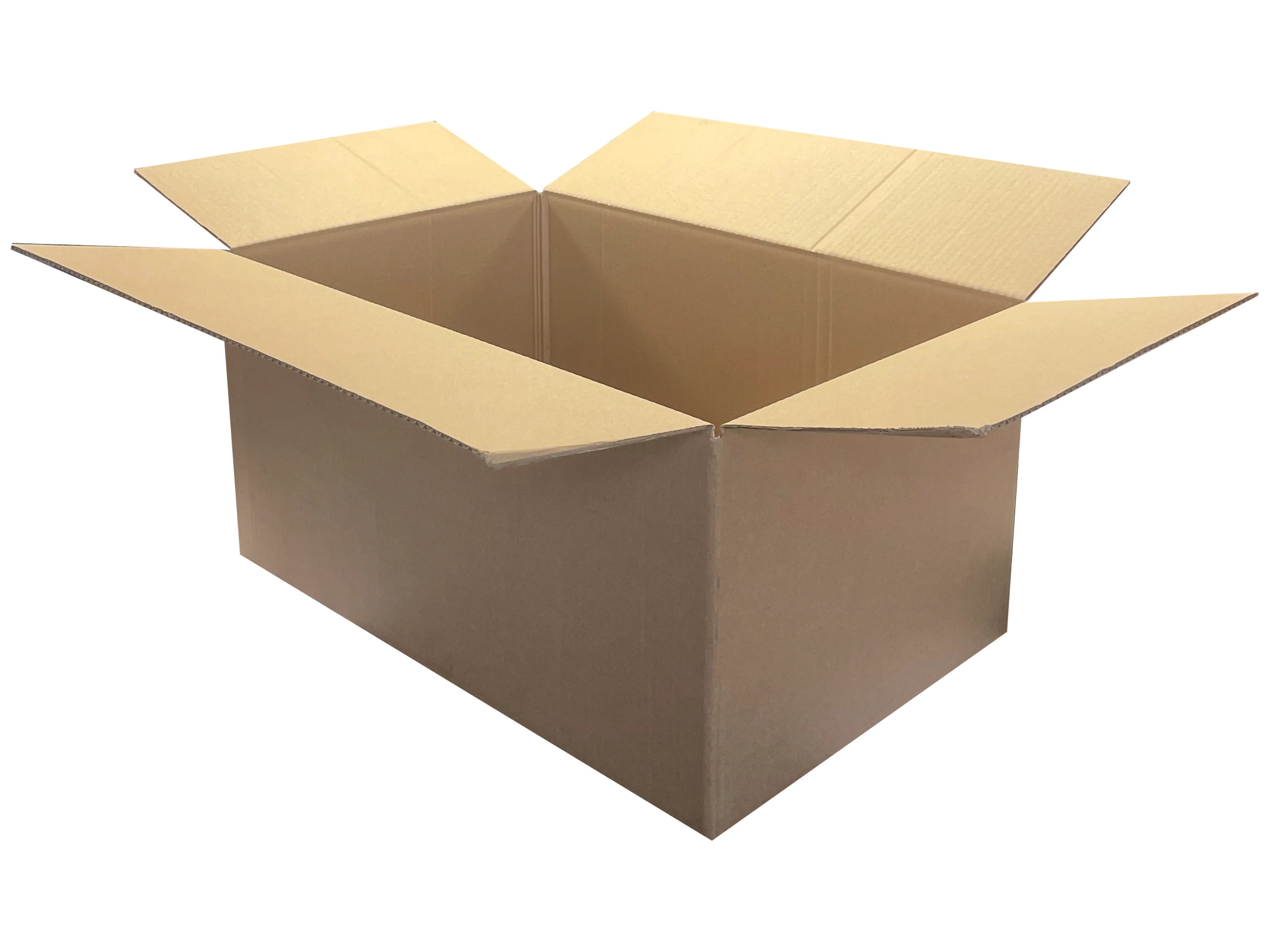 New Plain Strong Single Wall Box - 569mm x 357mm x 284mm
