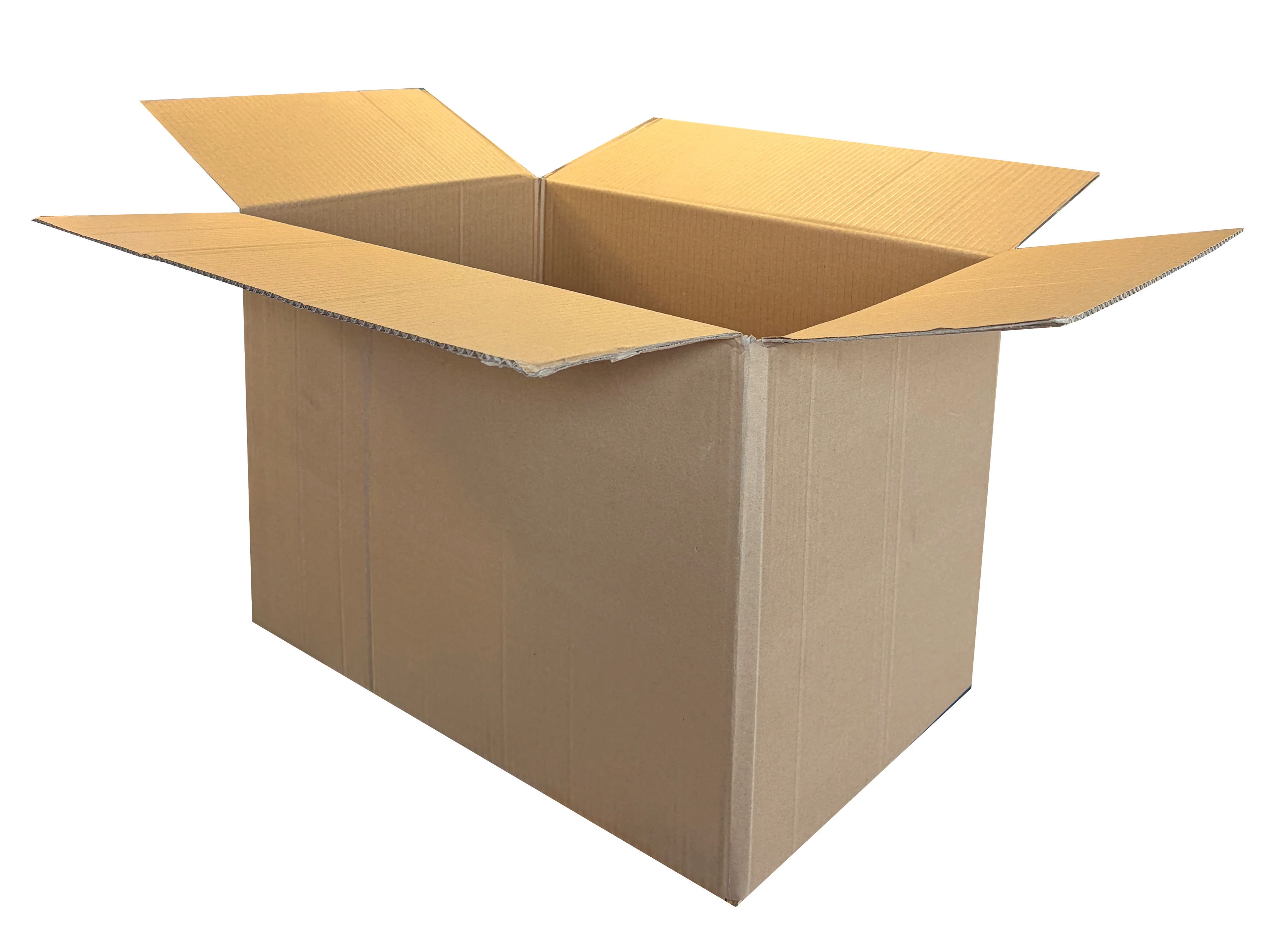 New Plain Strong Single Wall Box - 570mm x 388mm x 385mm