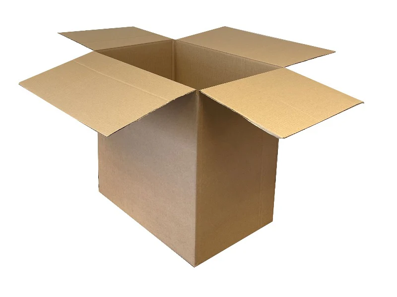 New Plain Strong Single Wall Box - 590mm x 387mm x 587mm