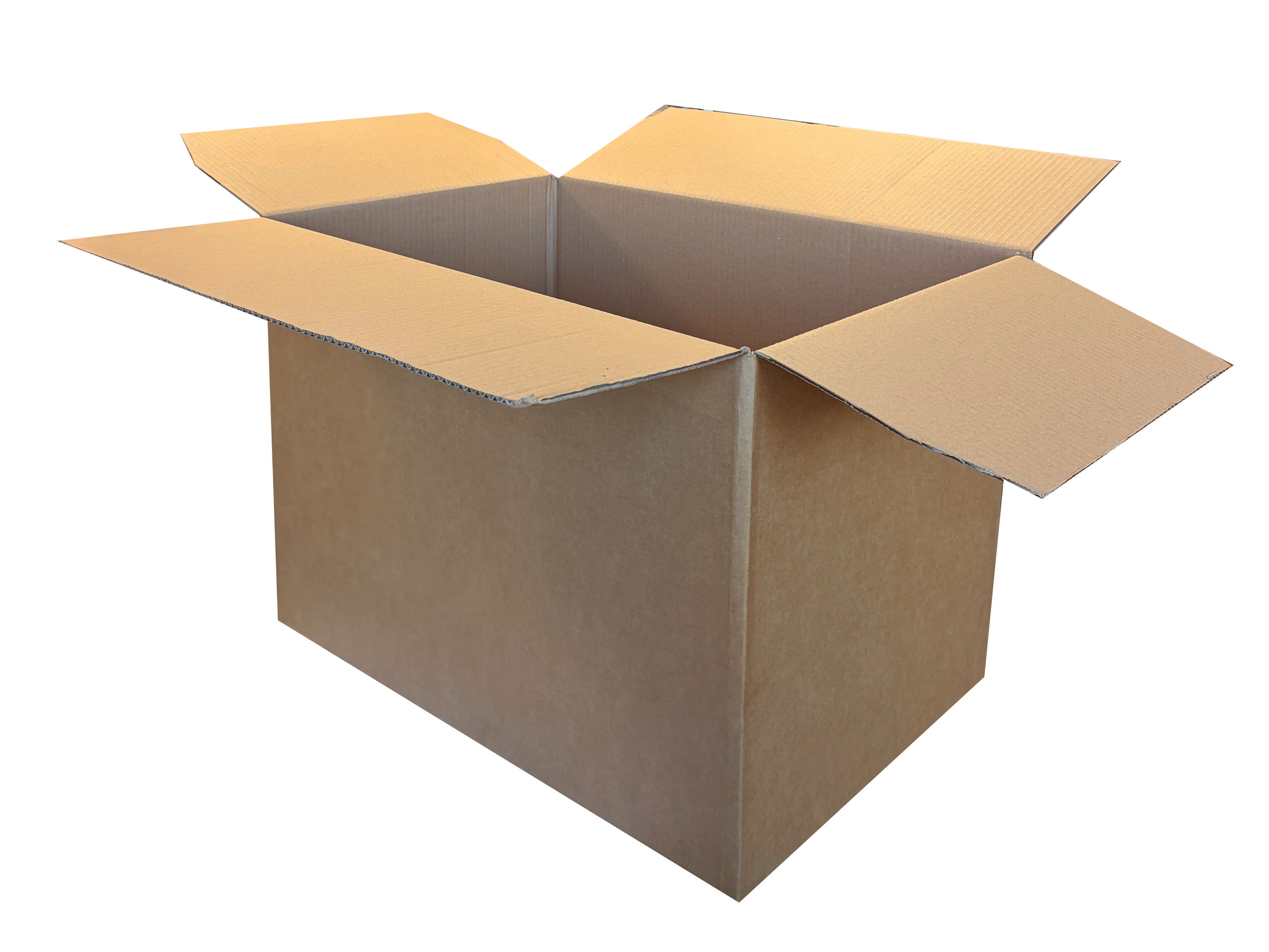 New Plain Strong Single Wall Box - 590mm x 400mm x 400mm