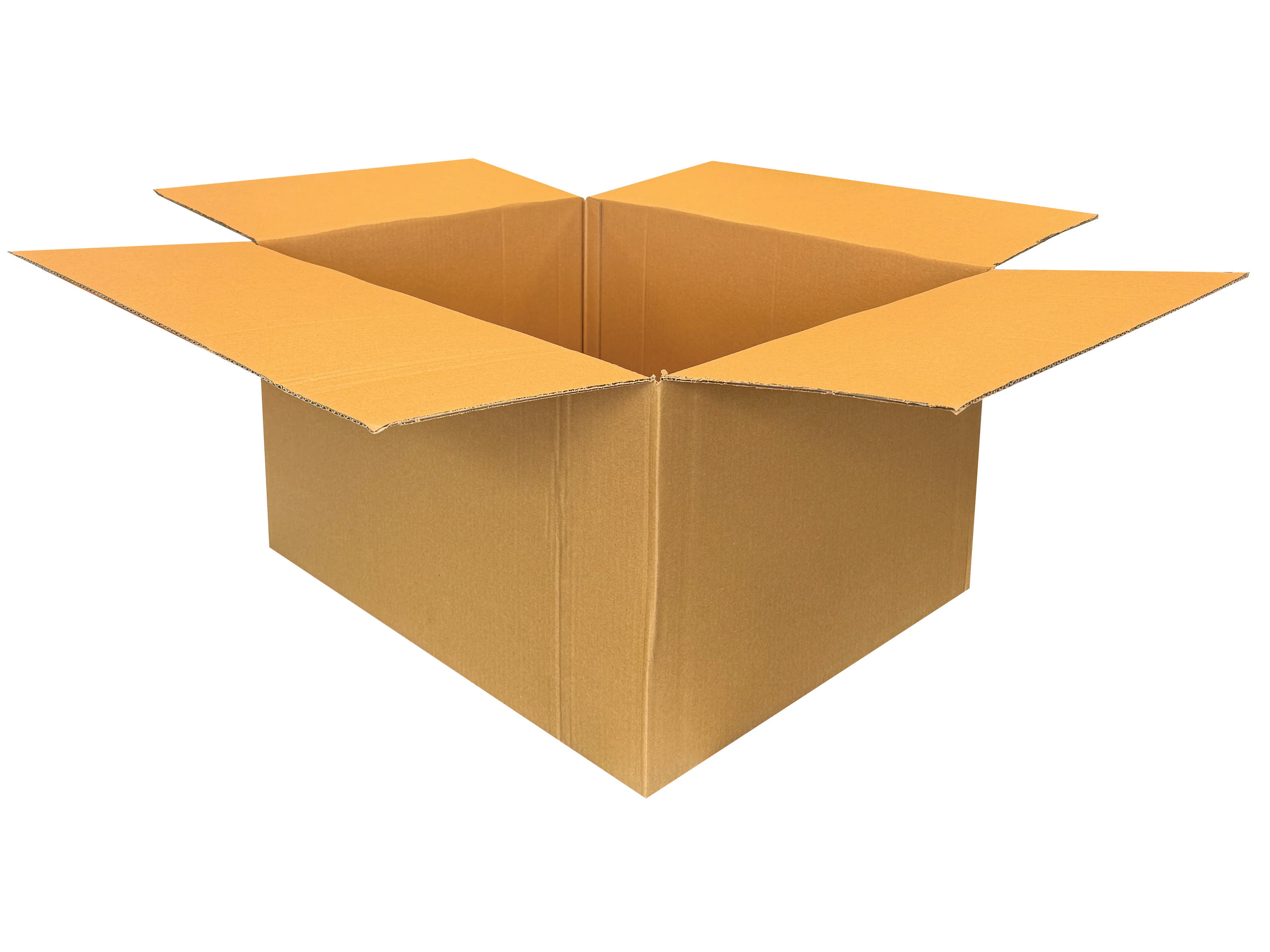 New Plain Strong Single Wall Box - 563mm x 519mm x 327mm