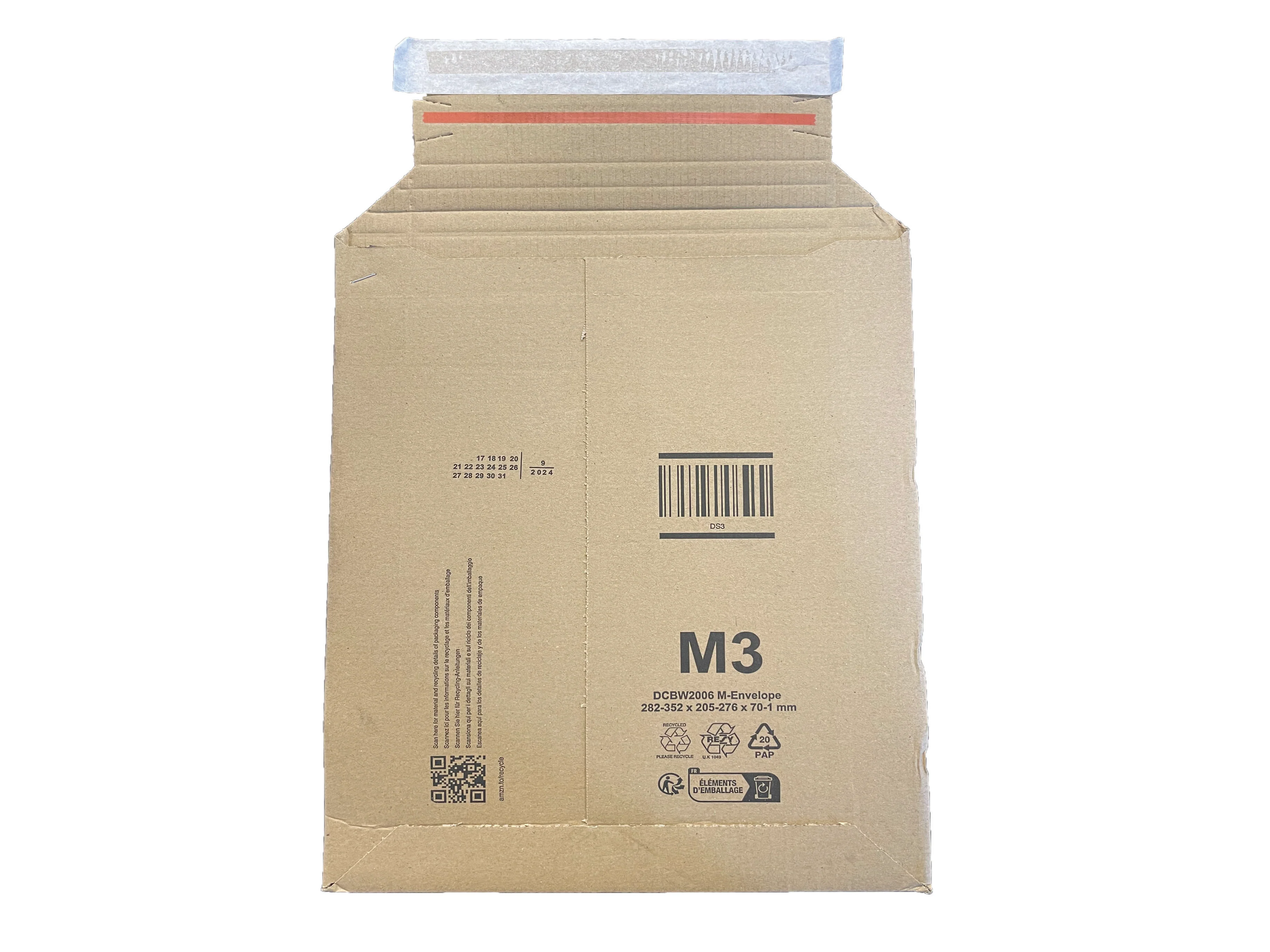 New Printed Cardboard Envelope - 352mm x 276mm - Image 2