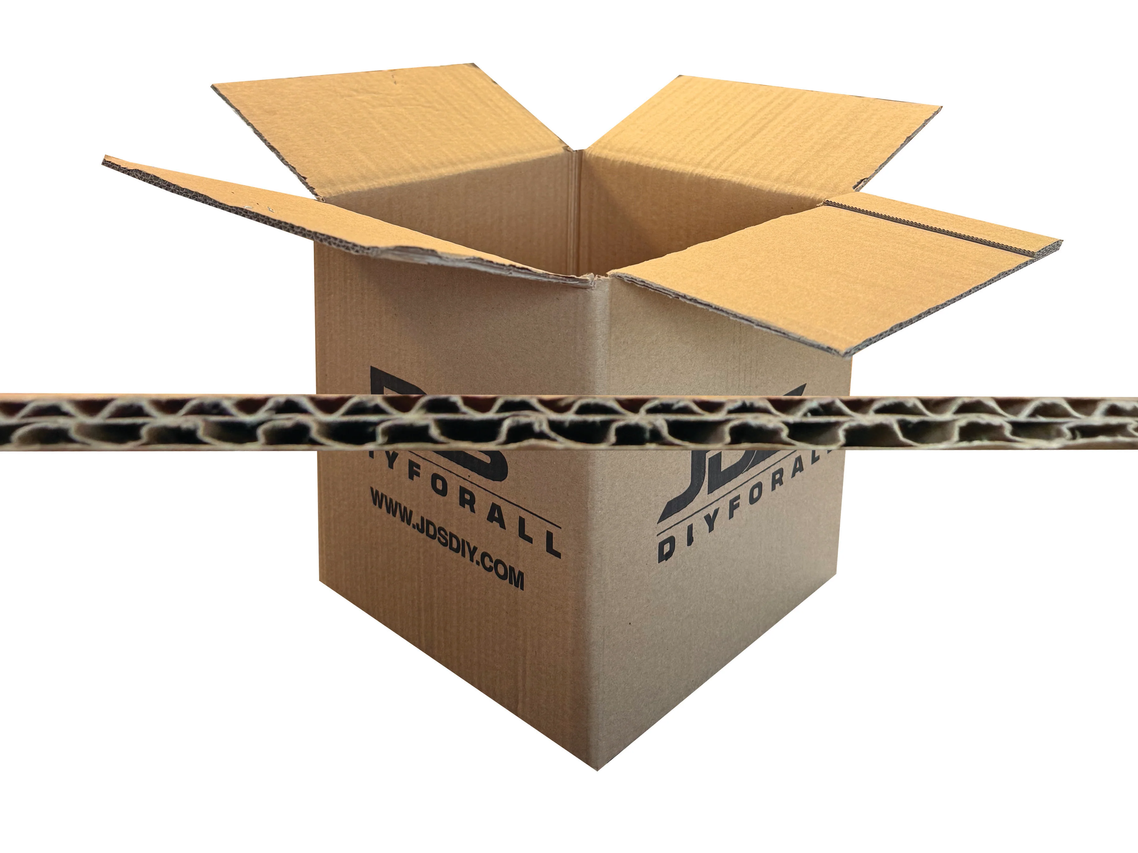 New Printed Strong Double Wall Box - 200mm x 200mm x 220mm - Image 2
