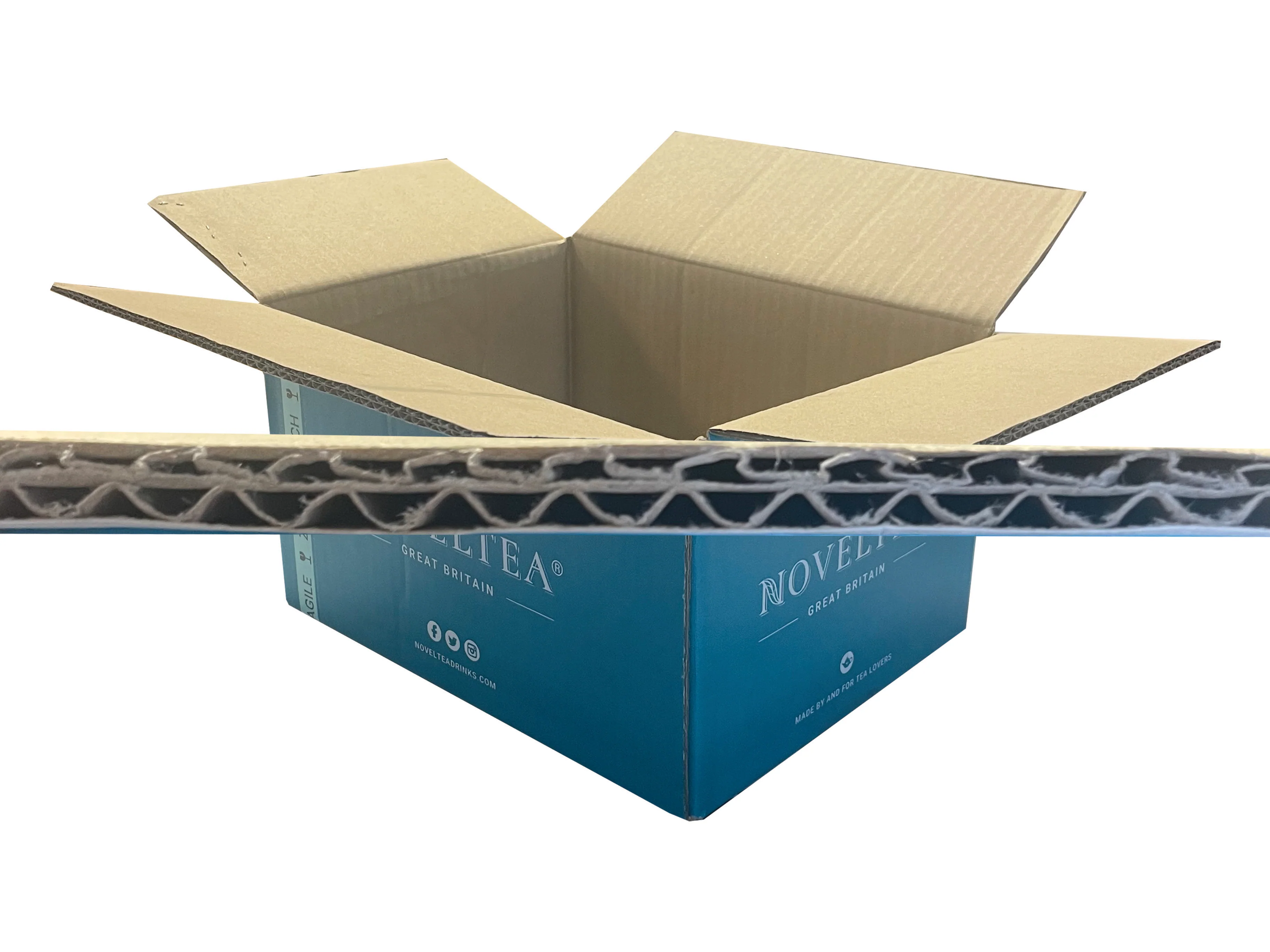 New Printed Double Wall Box - 263mm x 208mm x 138mm - Image 3