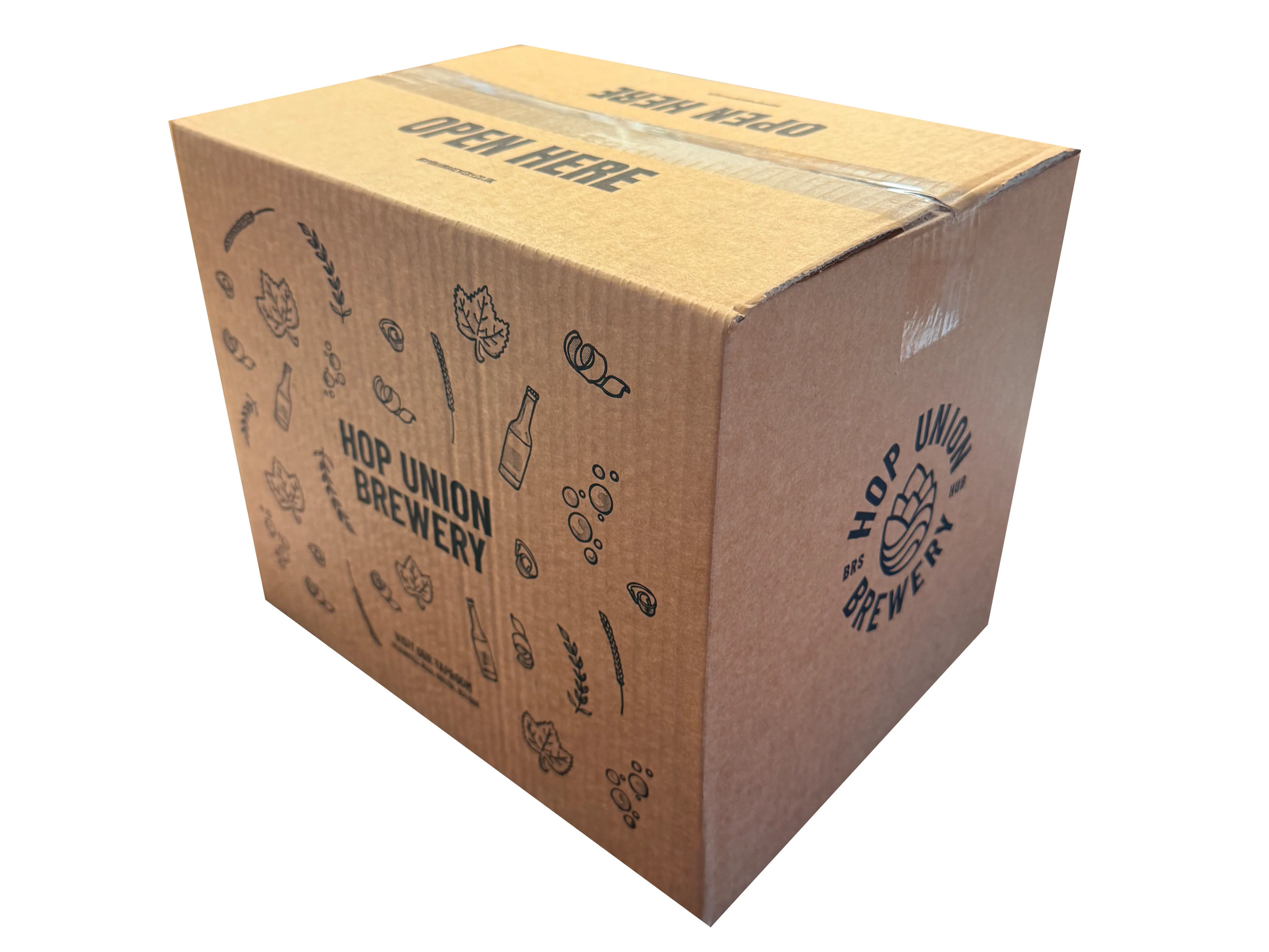New Printed Double Wall Box - 320mm x 250mm x 265mm - Image 2