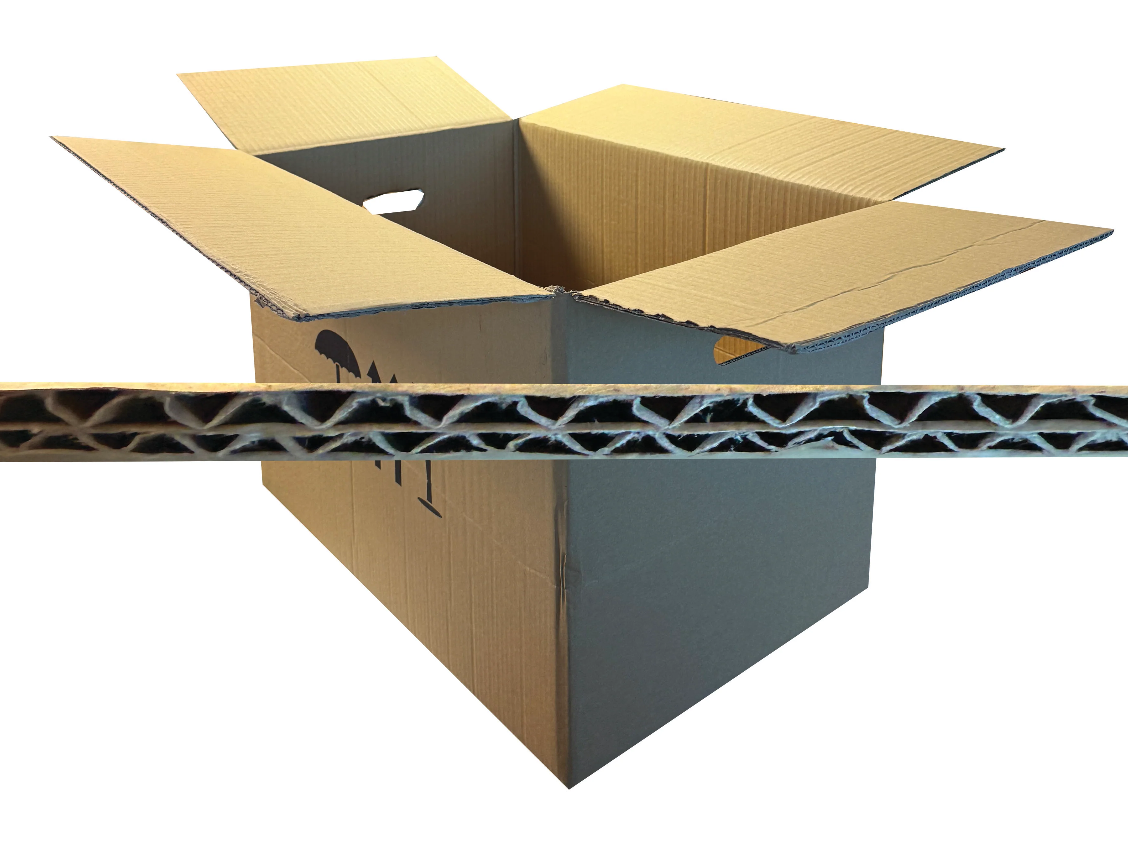 New Printed Strong Double Wall Box - 584mm x 380mm x 385mm - Image 3