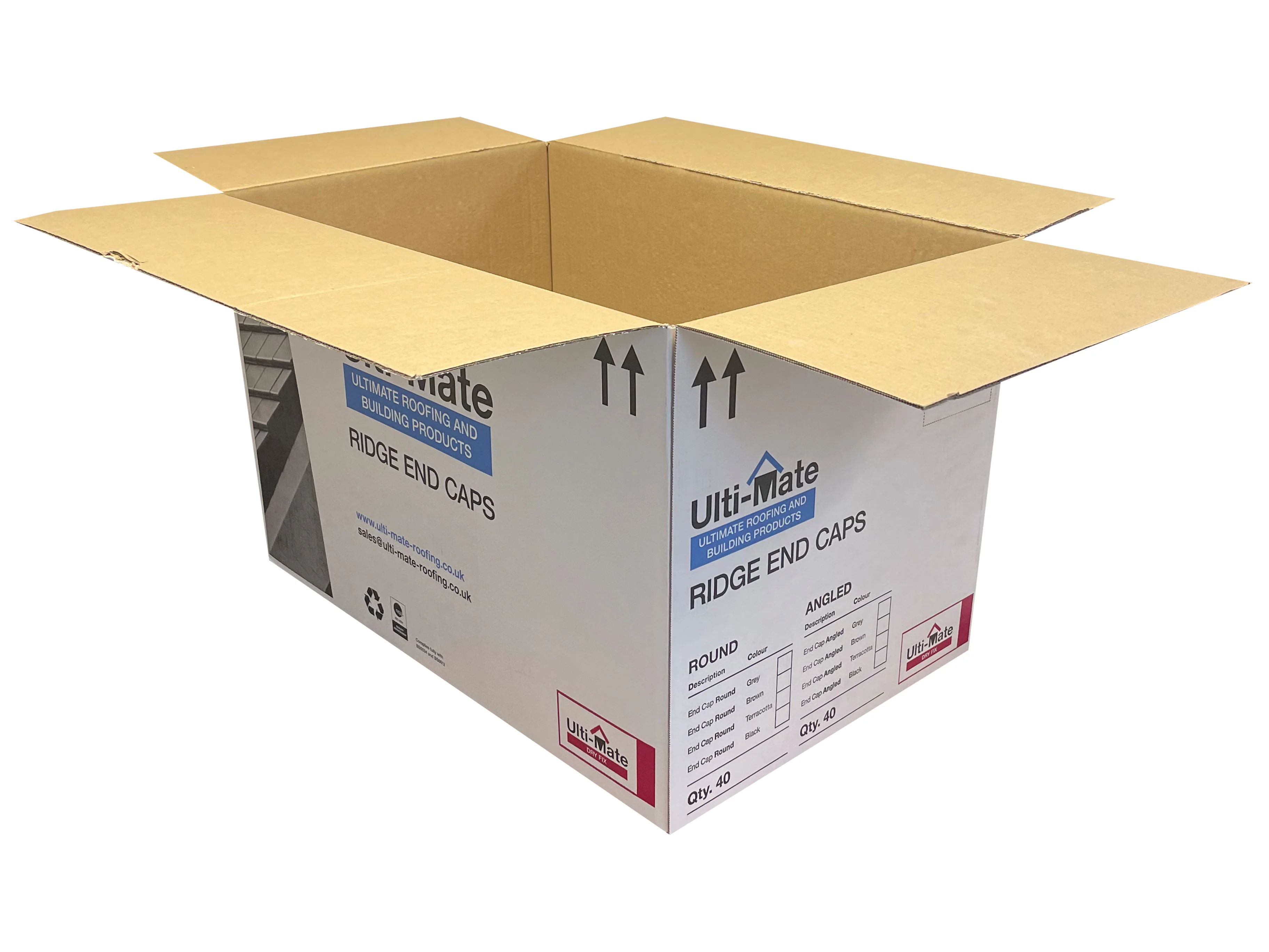 New Printed Double Wall Box - 662mm x 428mm x 421mm