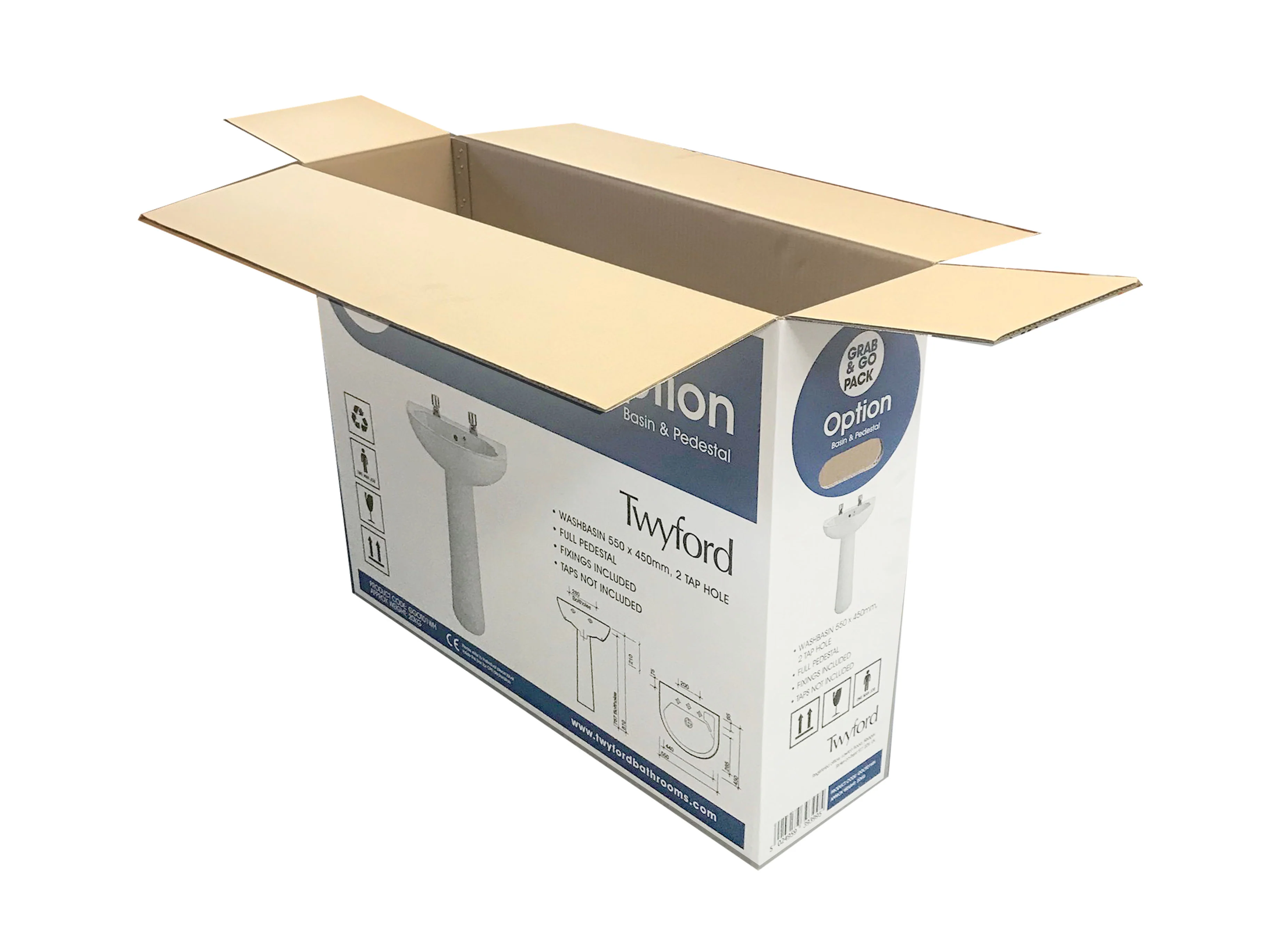 New Printed Double Wall Boxes - 719mm x 209mm x 580mm - Image 2