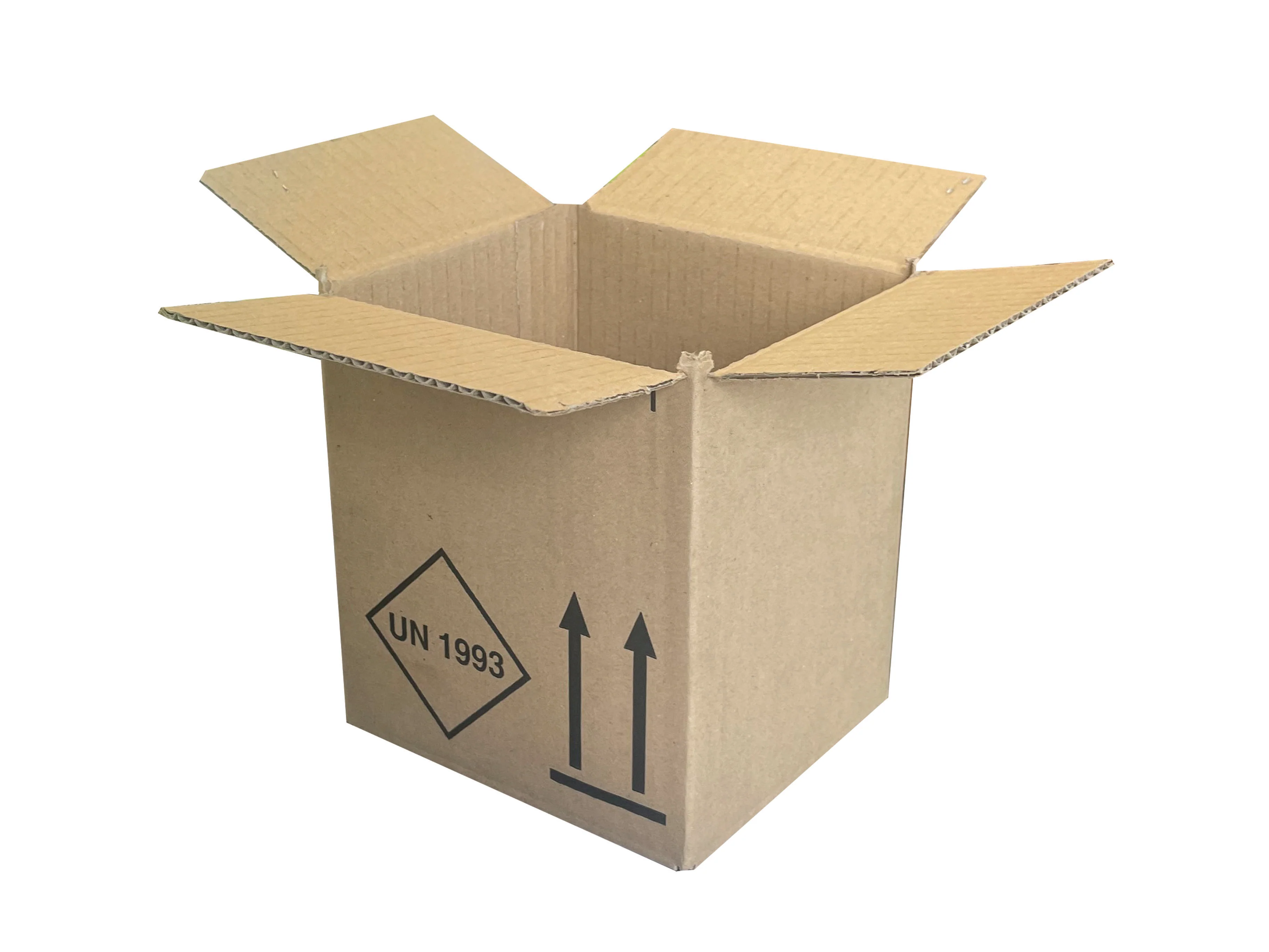 New Printed Single Wall Box - 126mm x 110mm x 140mm