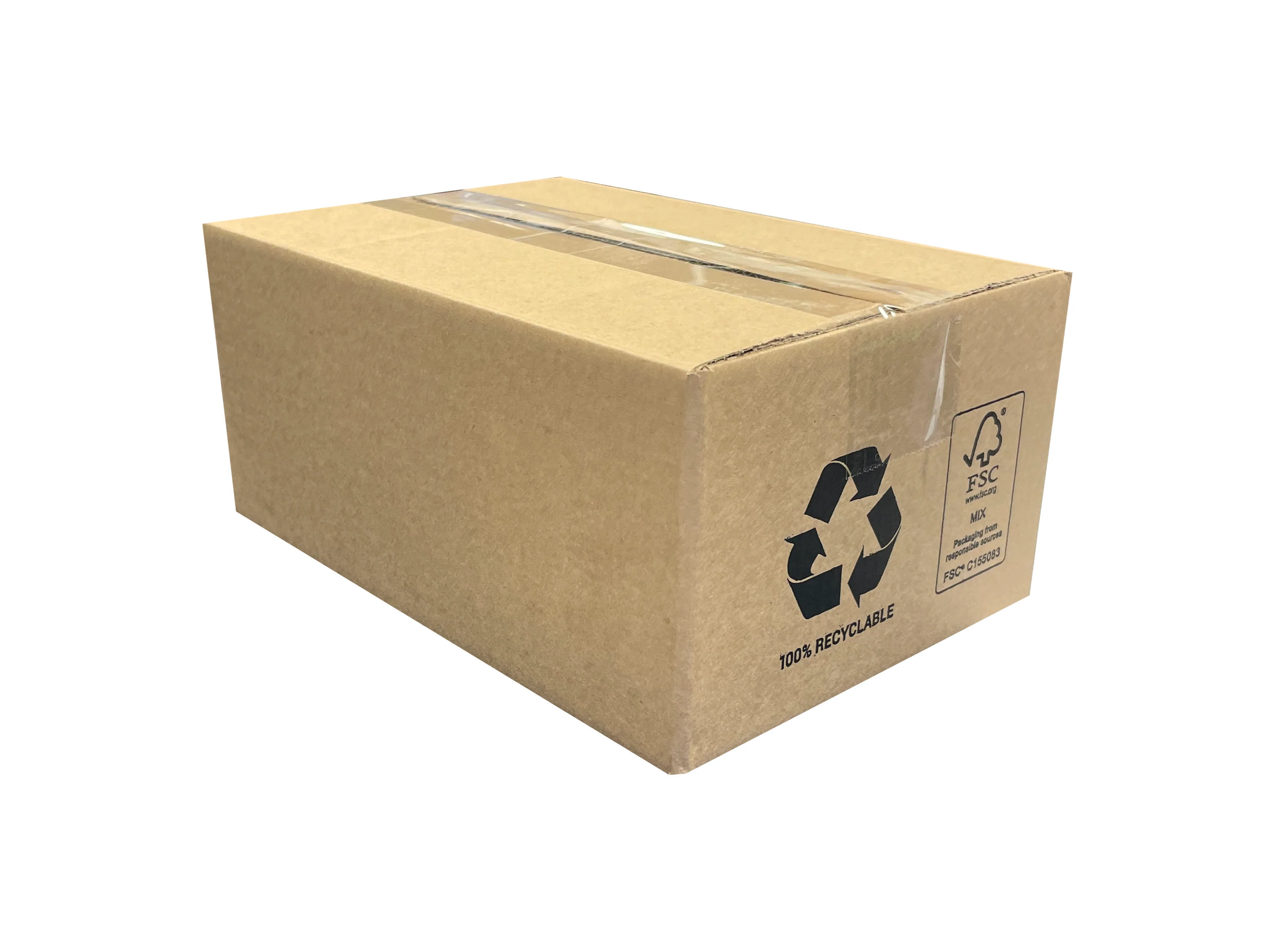New Printed Single Wall Box - 229mm x 152mm x 102mm