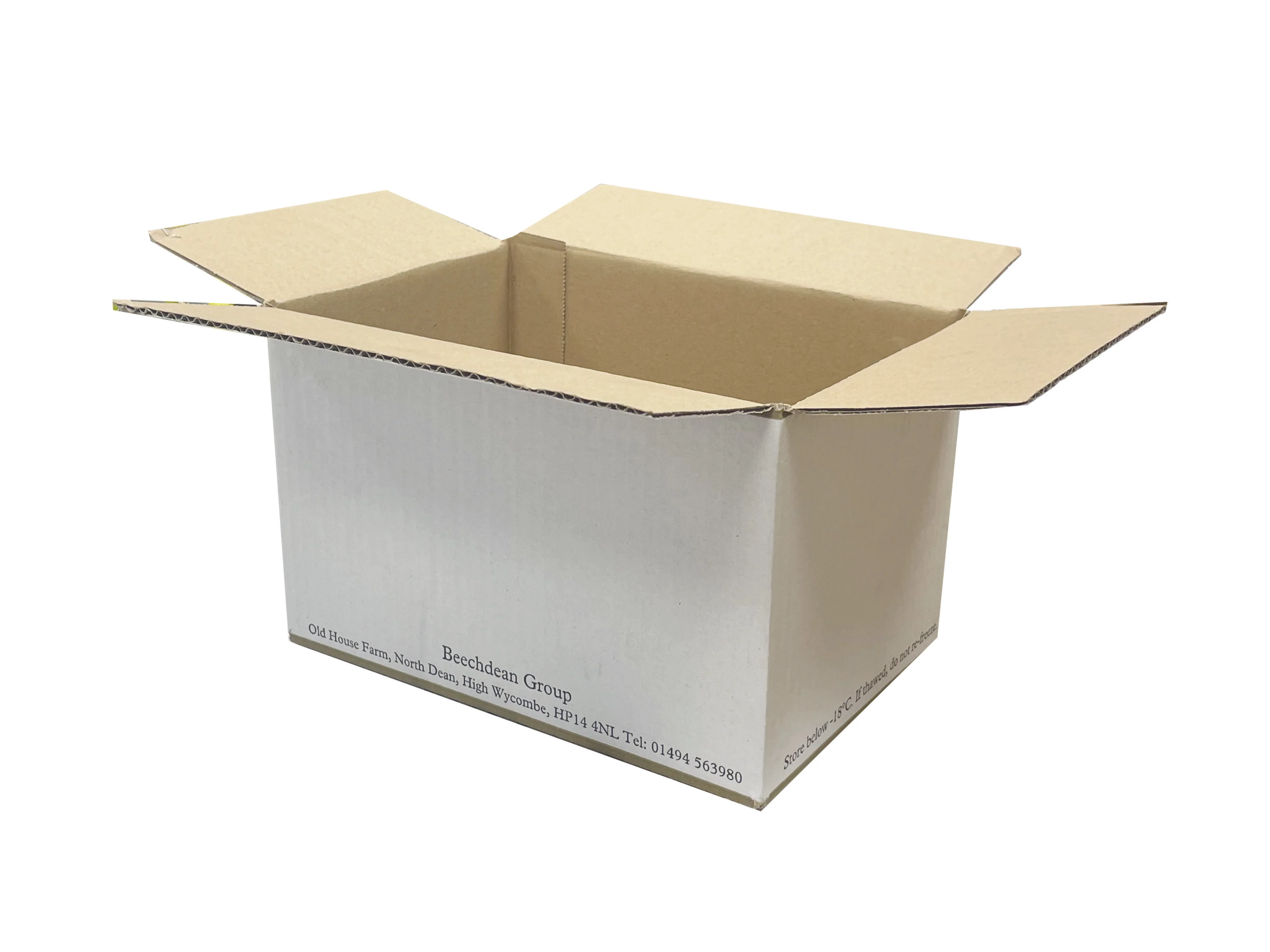 New Printed Single Wall Box - 243mm x 164mm x 140mm