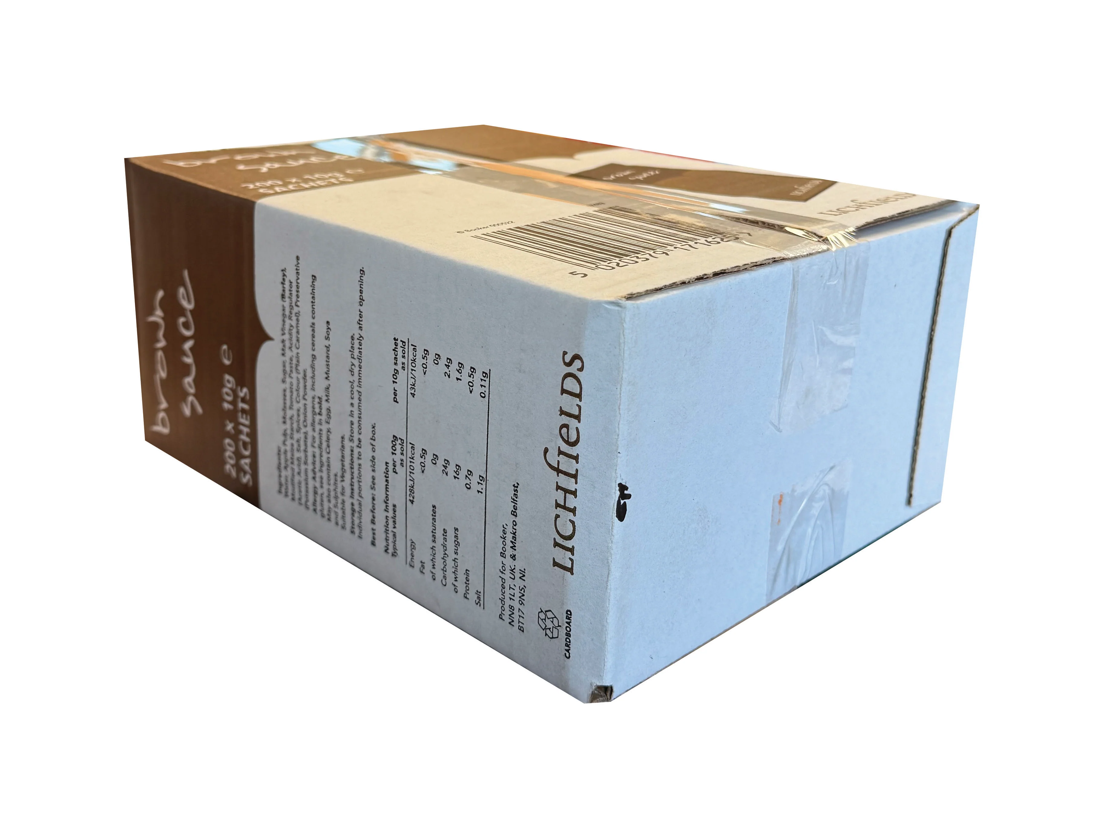 New Printed Single Wall Box - 245mm x 195mm x 100mm - Image 4