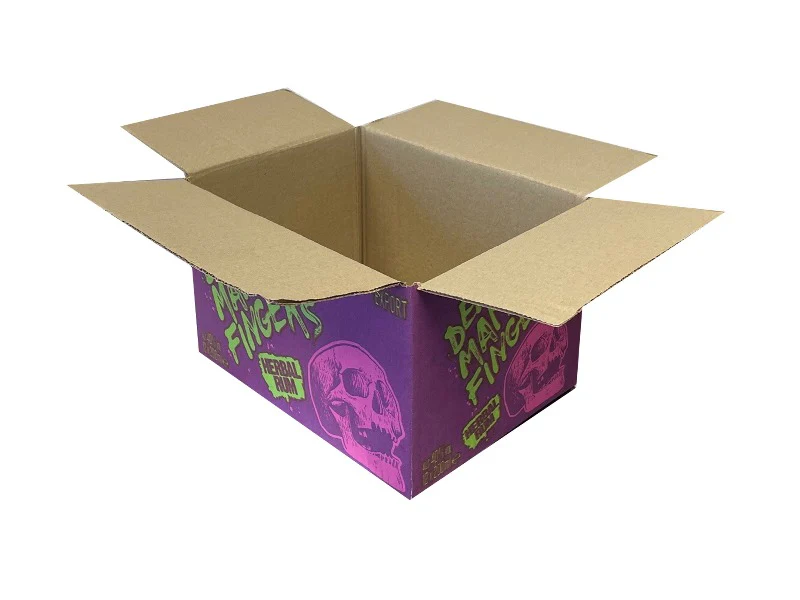 New Printed Single Wall Box - 260mm x 197mm x 154mm - Image 2