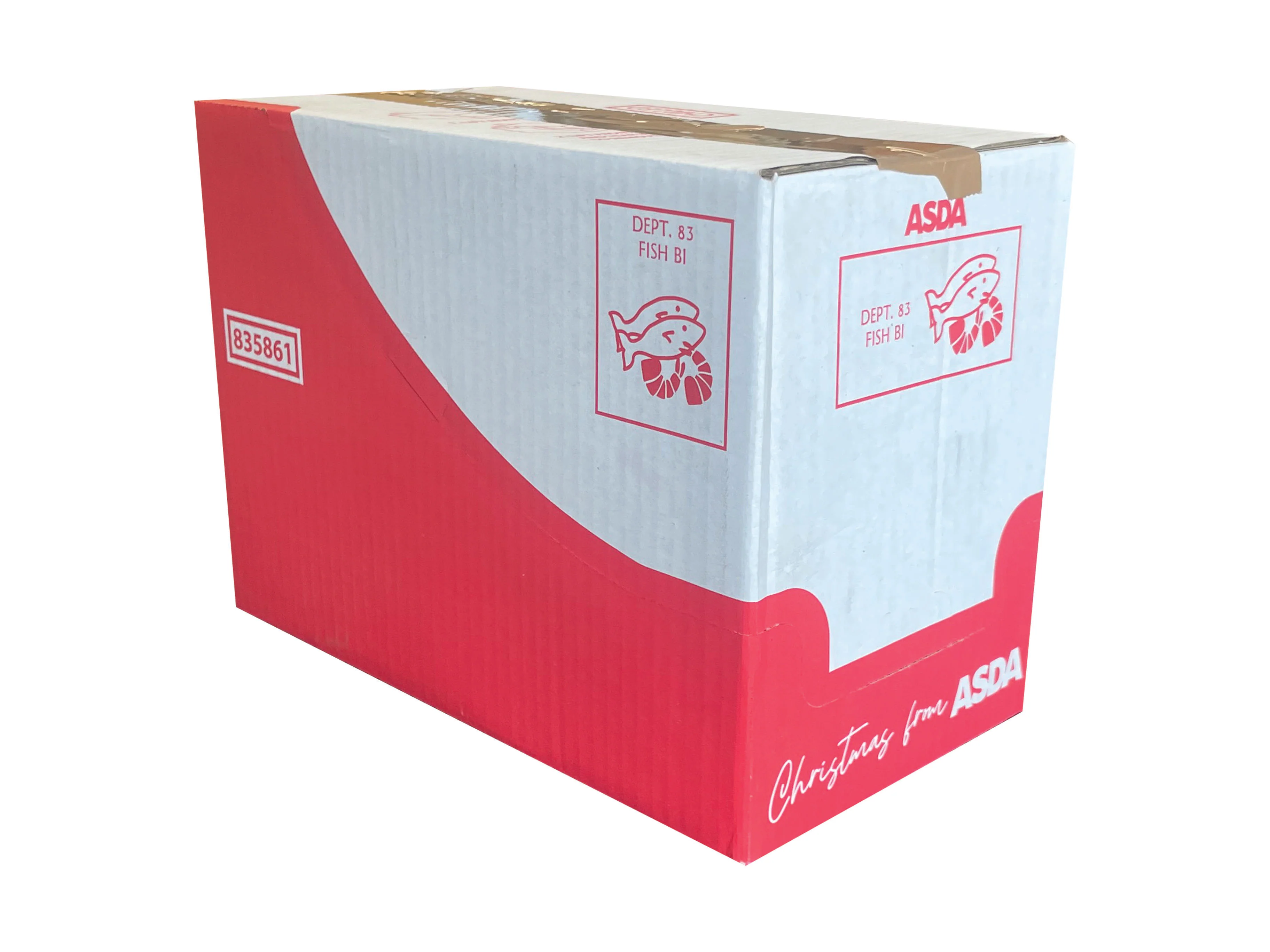 New Printed Single Wall Box - 265mm x 144mm x 187mm - Image 2
