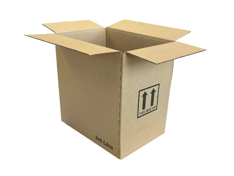 New Printed Single Wall Box - 270mm x 190mm x 280mm