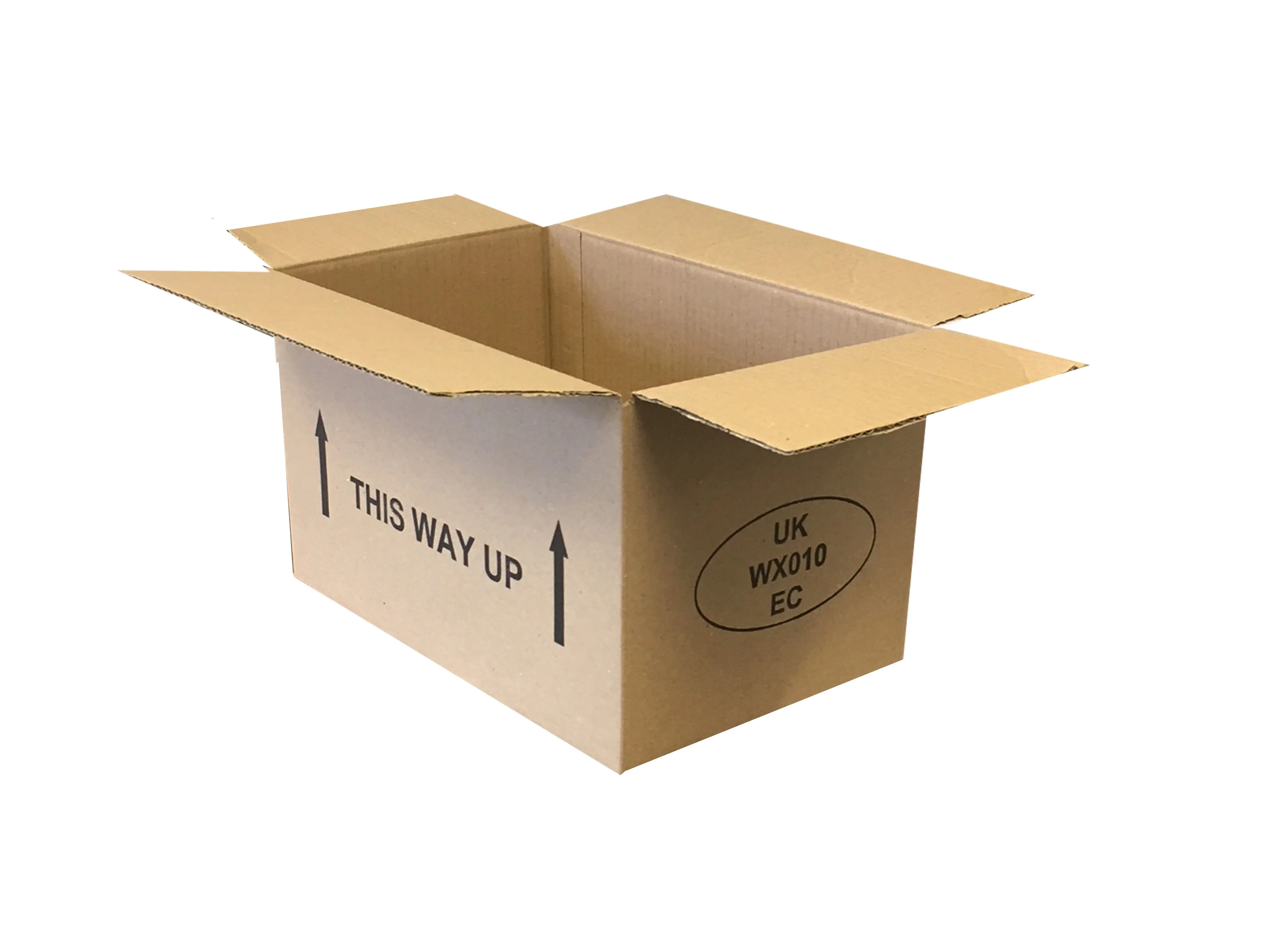 New Printed Single Wall Box - 318mm x 195mm x 195mm