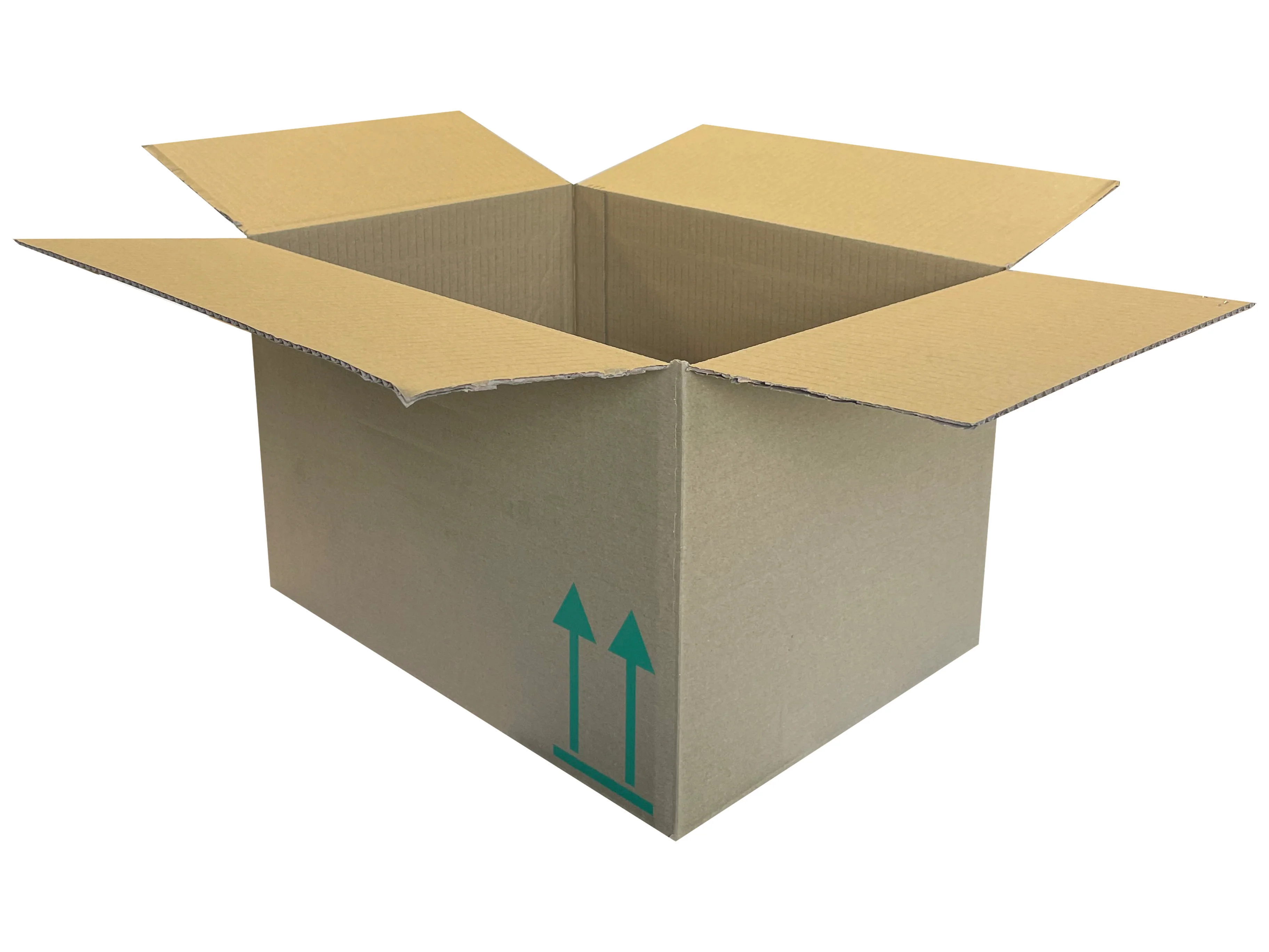New Printed Single Wall Box - 345mm x 255mm x 220mm