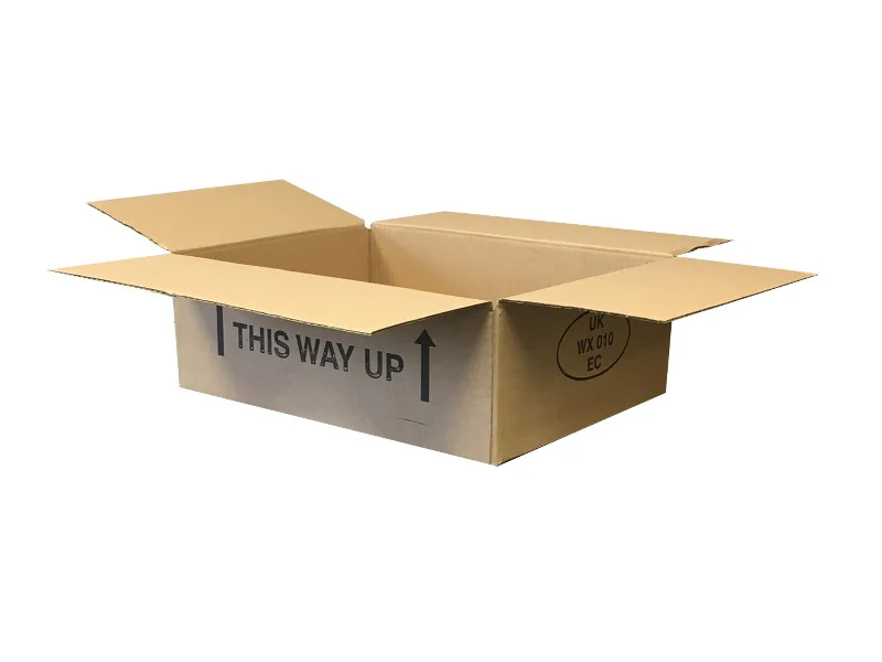 New Printed Single Wall Box - 368mm x 265mm x 120mm