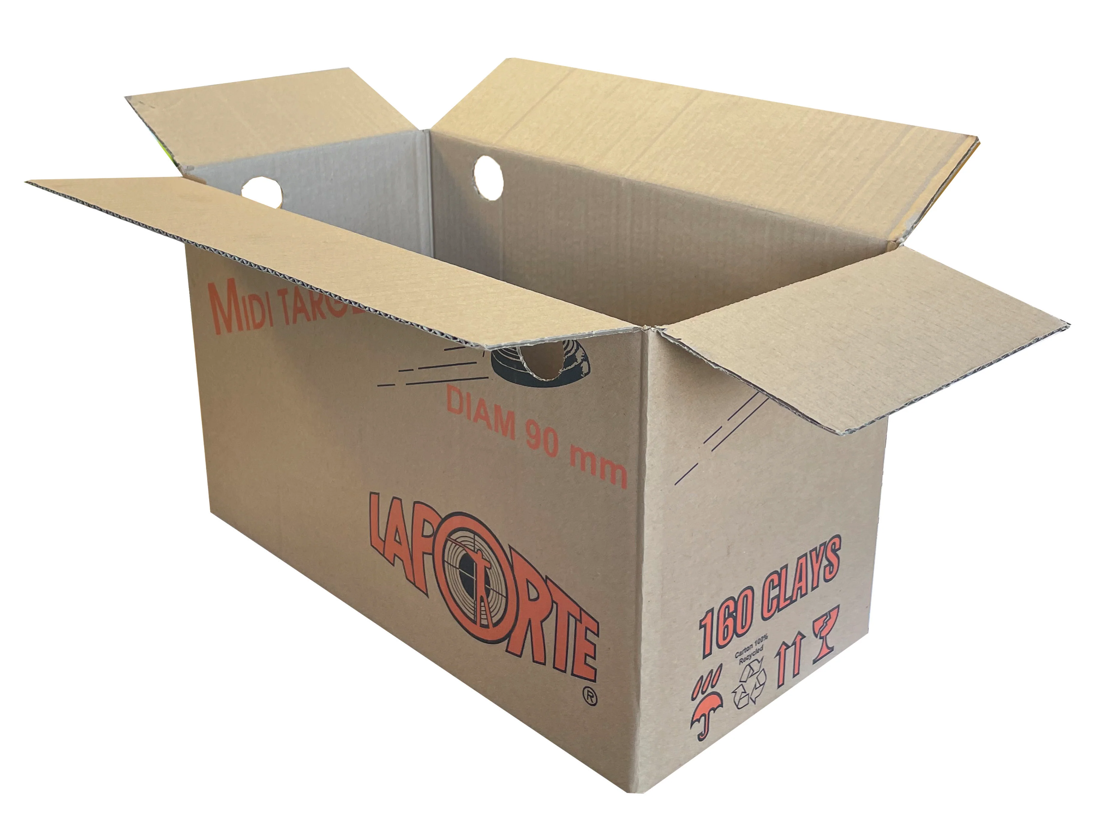 New Printed Single Wall Box - 385mm x 185mm x 230mm