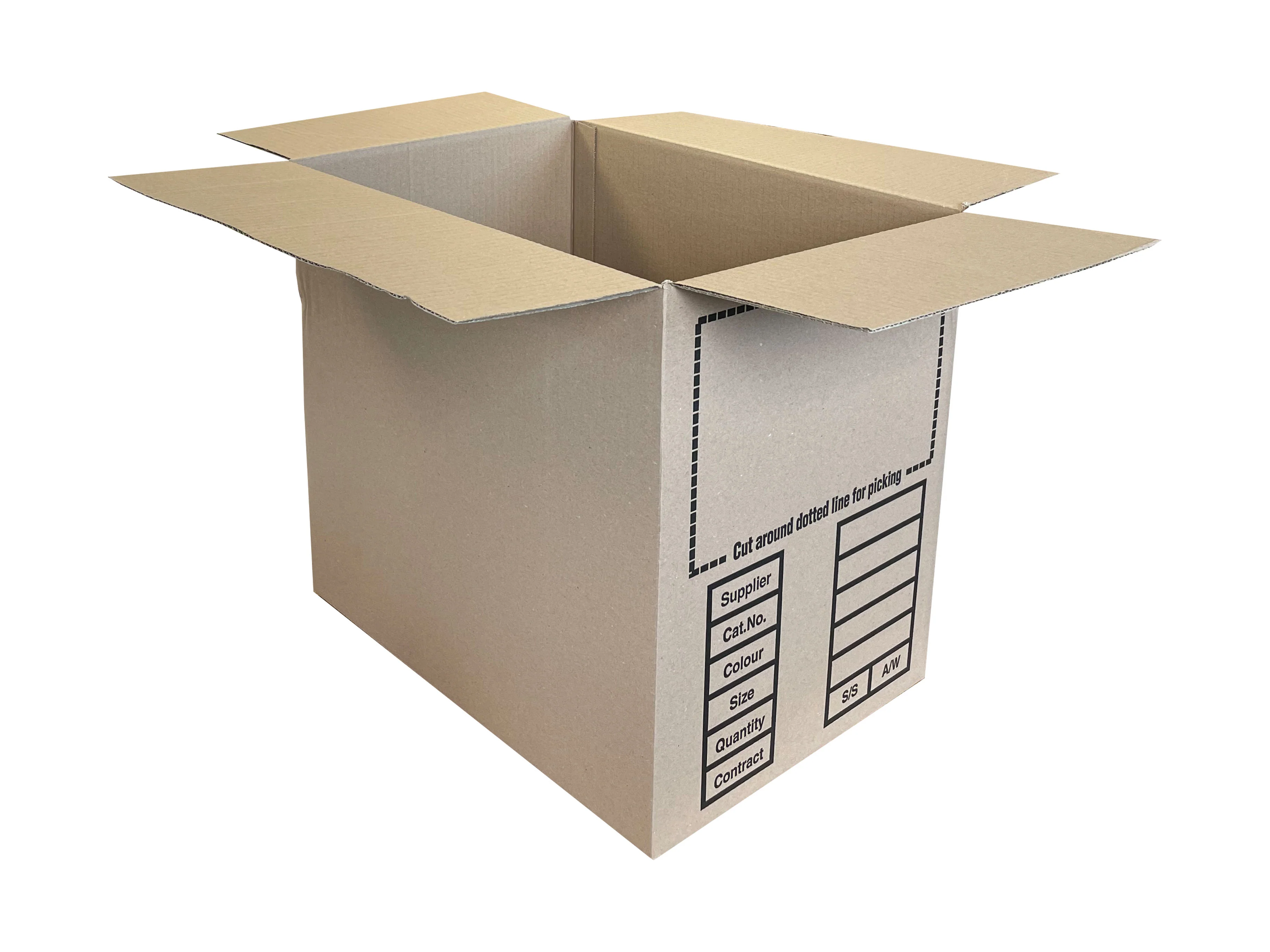 New Printed Single Wall Box - 405mm x 280mm x 356mm