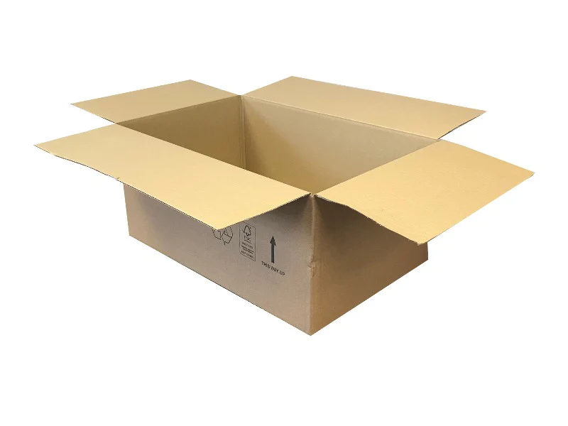 New Printed Single Wall Box - 535mm x 345mm x 240mm