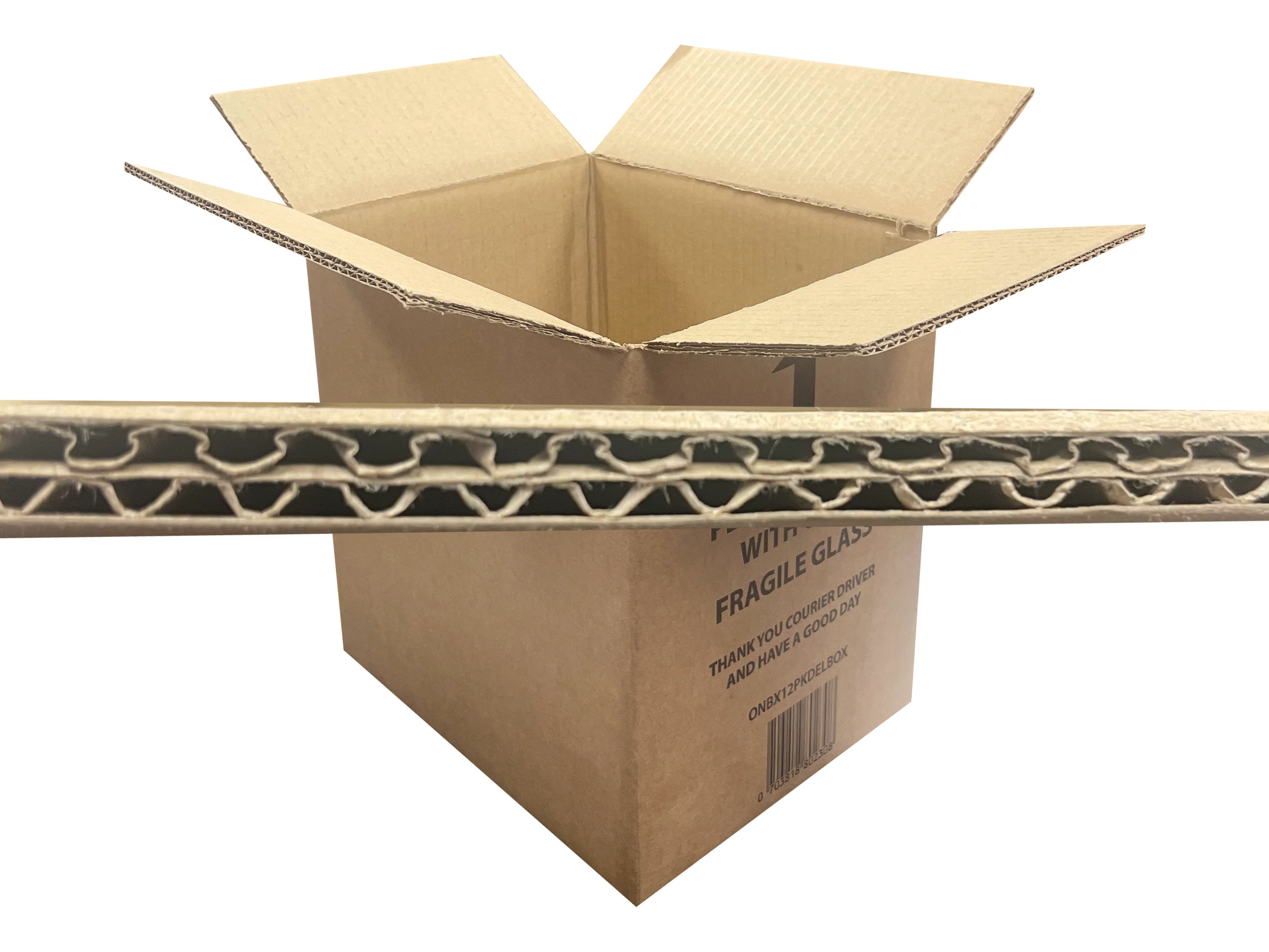 New Printed Strong Double Wall Box - 257mm x 196mm x 240mm - Image 2