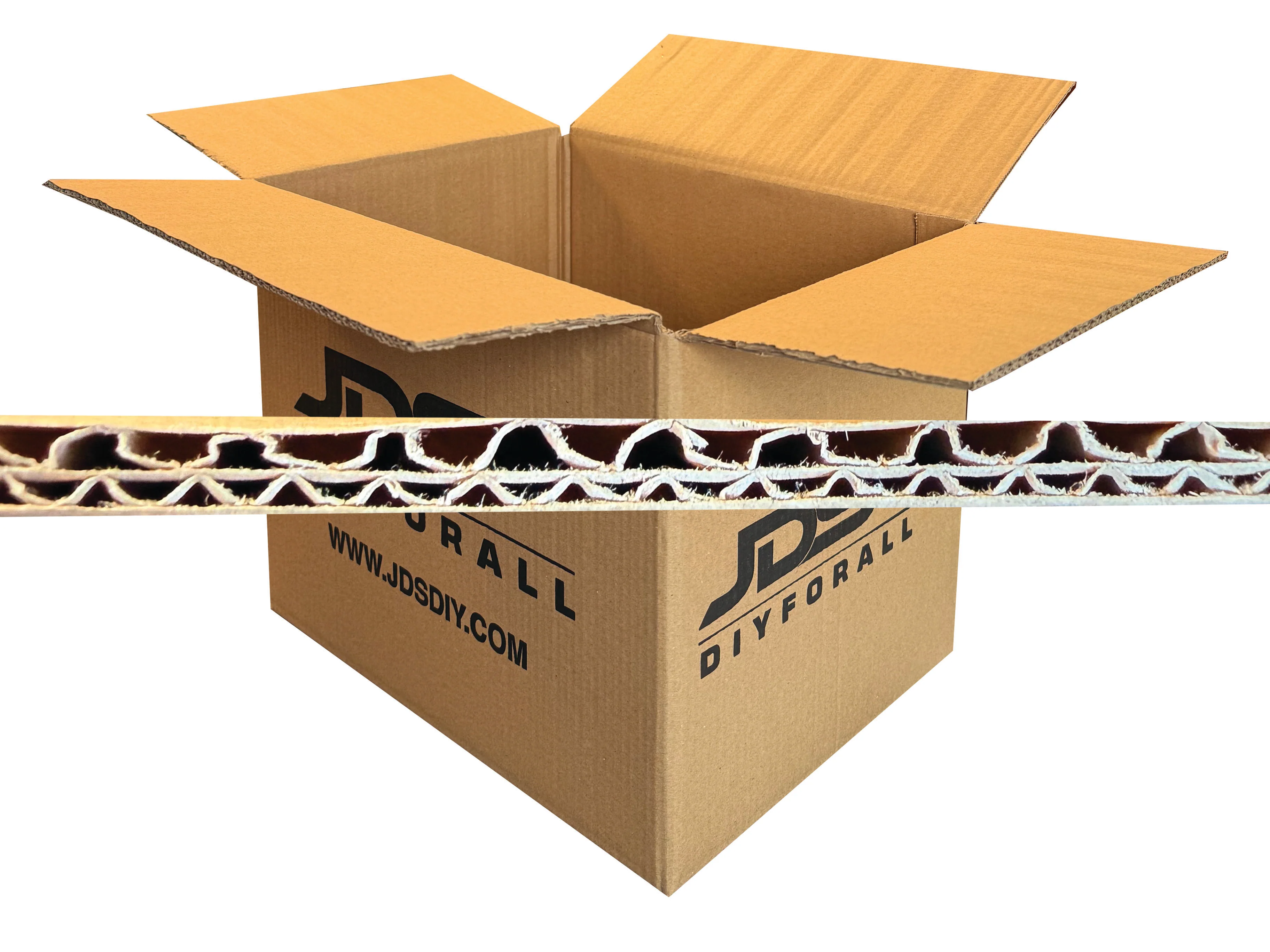 New Printed Strong Double Wall Box - 322mm x 246mm x 246mm - Image 2