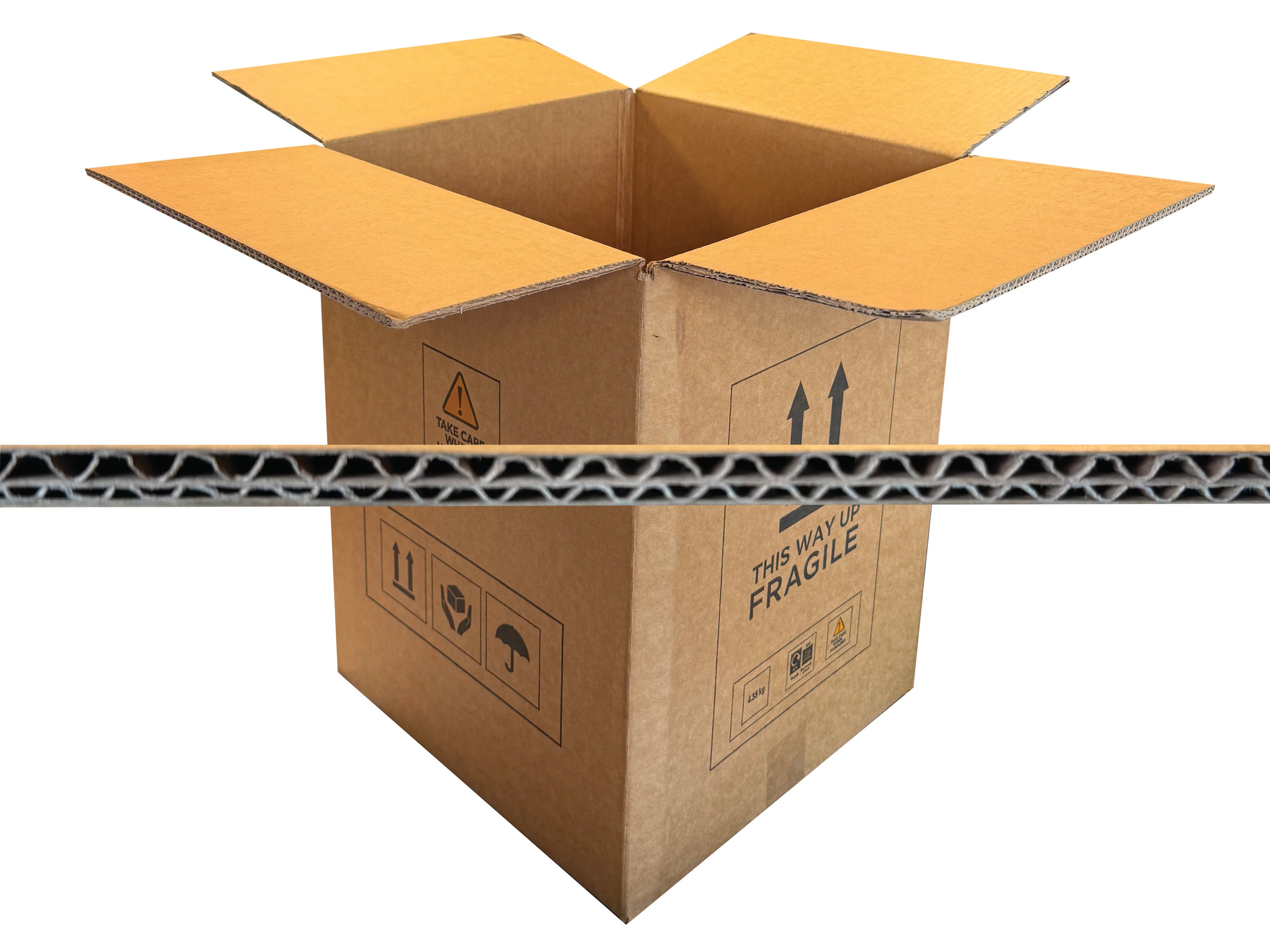 New Printed Strong Double Wall Box - 350mm x 335mm x 425mm - Image 2