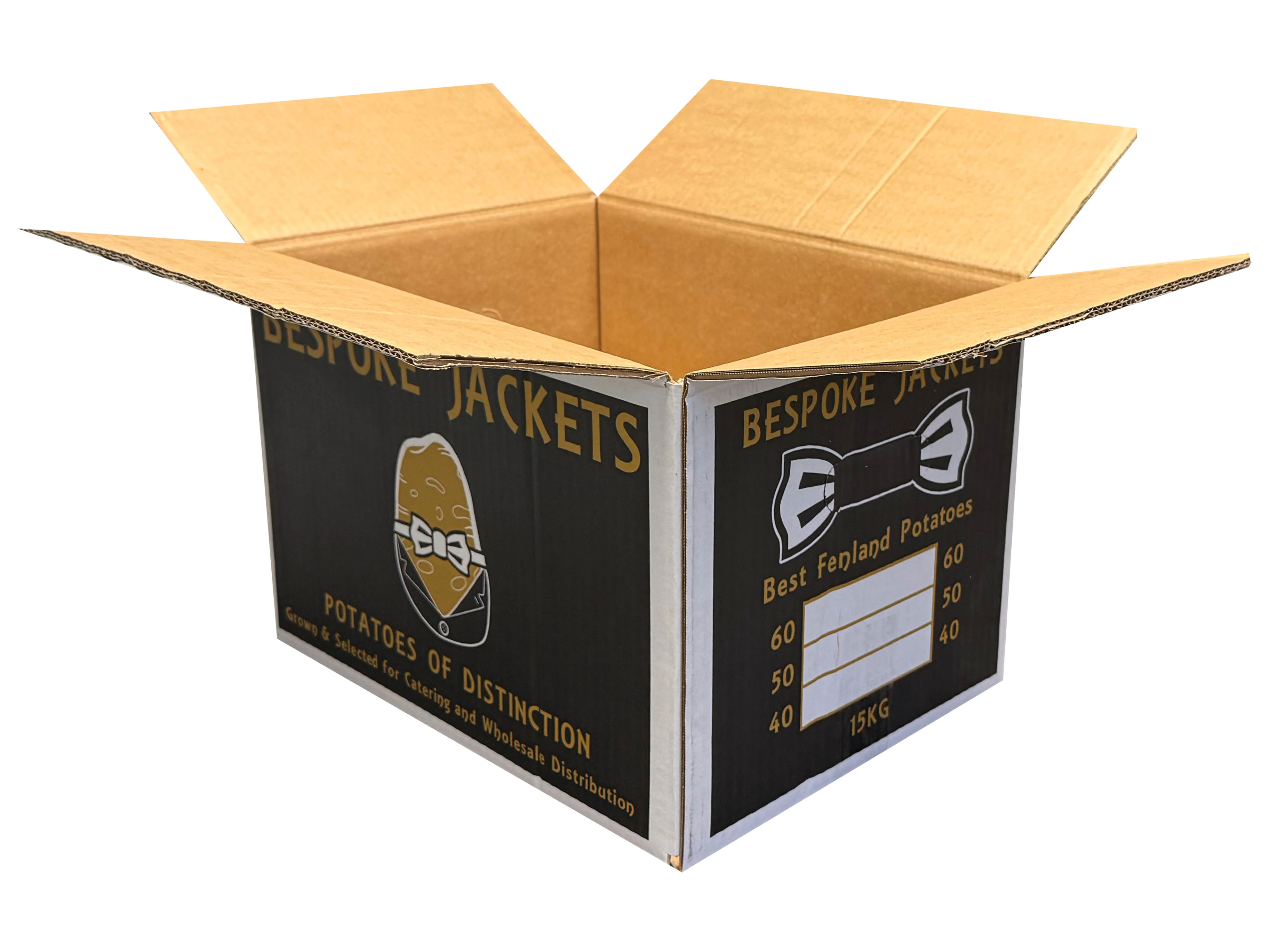New Printed Strong Double Wall Box - 375mm x 280mm x 250mm