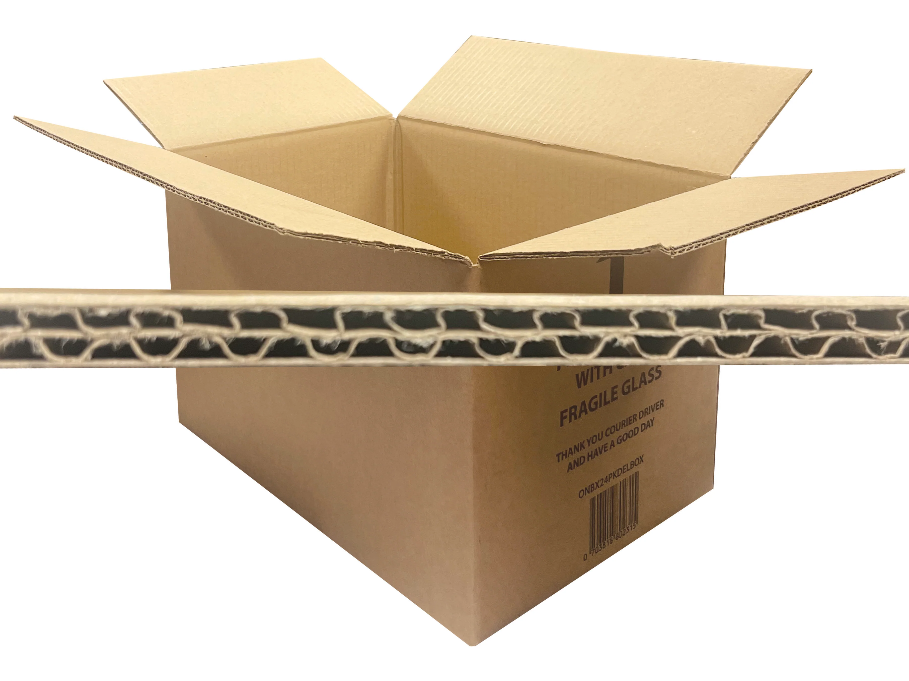 New Printed Strong Double Wall Box - 385mm x 260mm x 245mm - Image 2