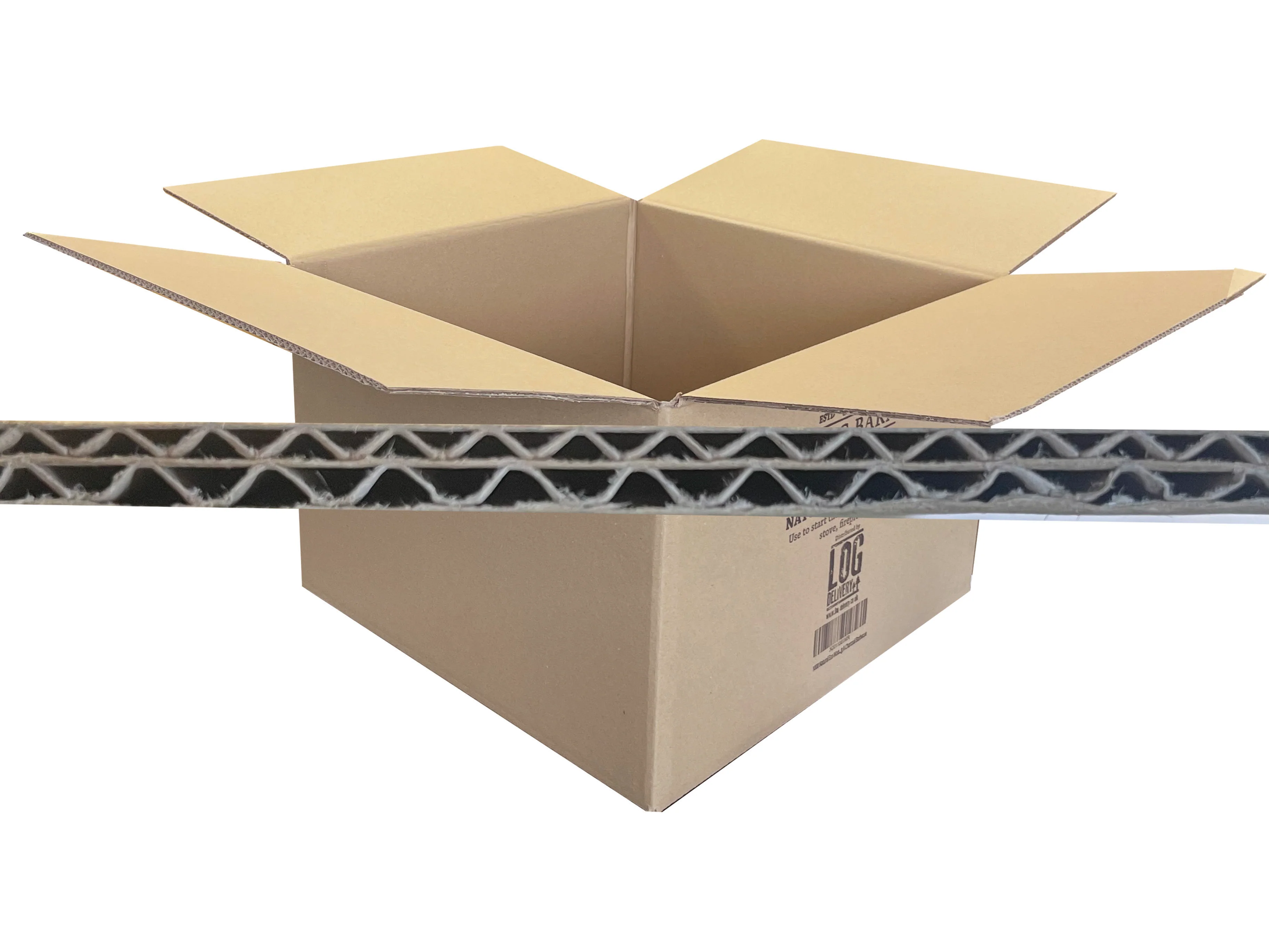 New Printed Strong Double Wall Box - 390mm x 390mm x 260mm - Image 3