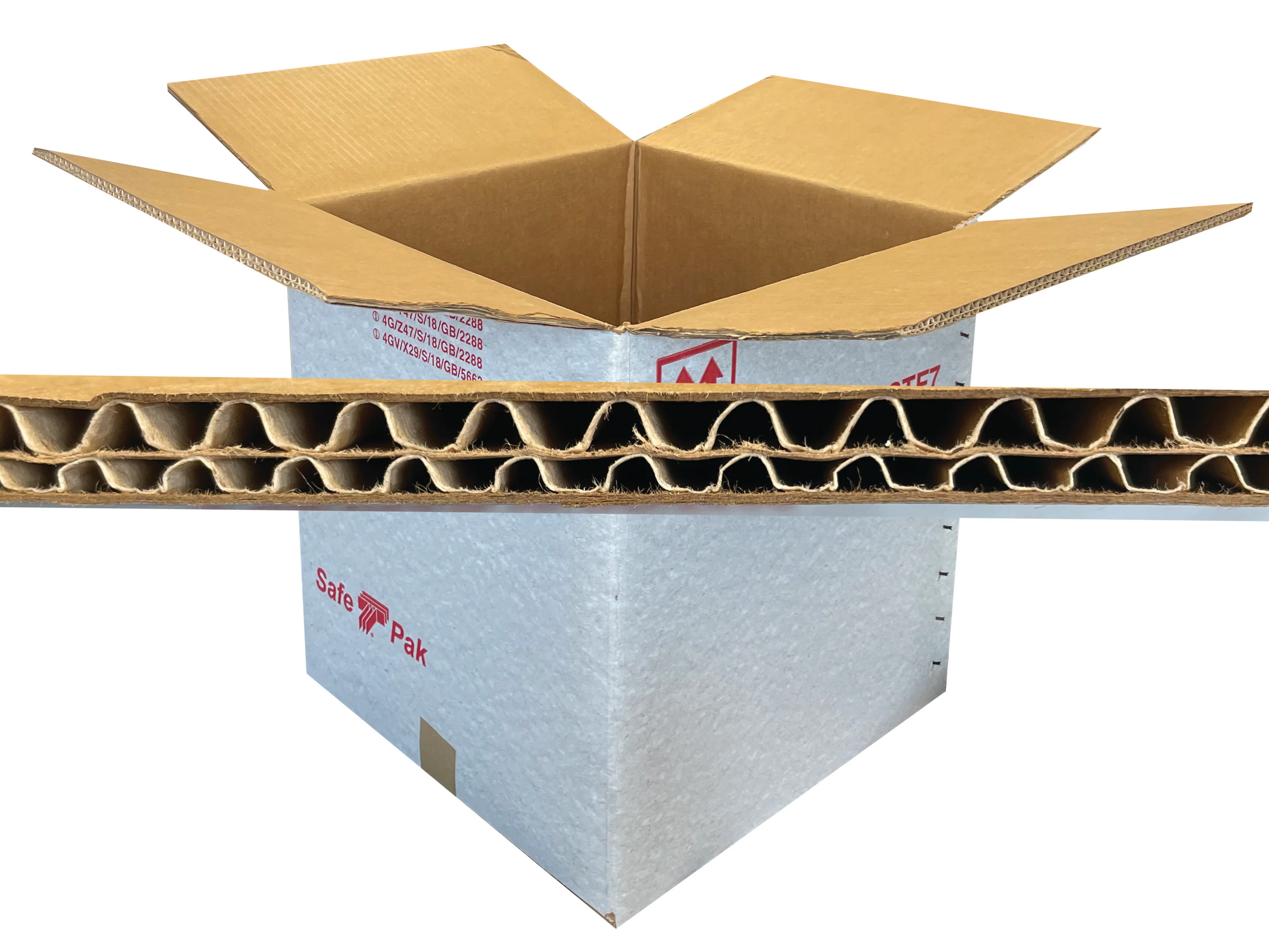 New Printed Extra Strong Double Wall Box - 390mm x 390mm x 420mm - Image 2