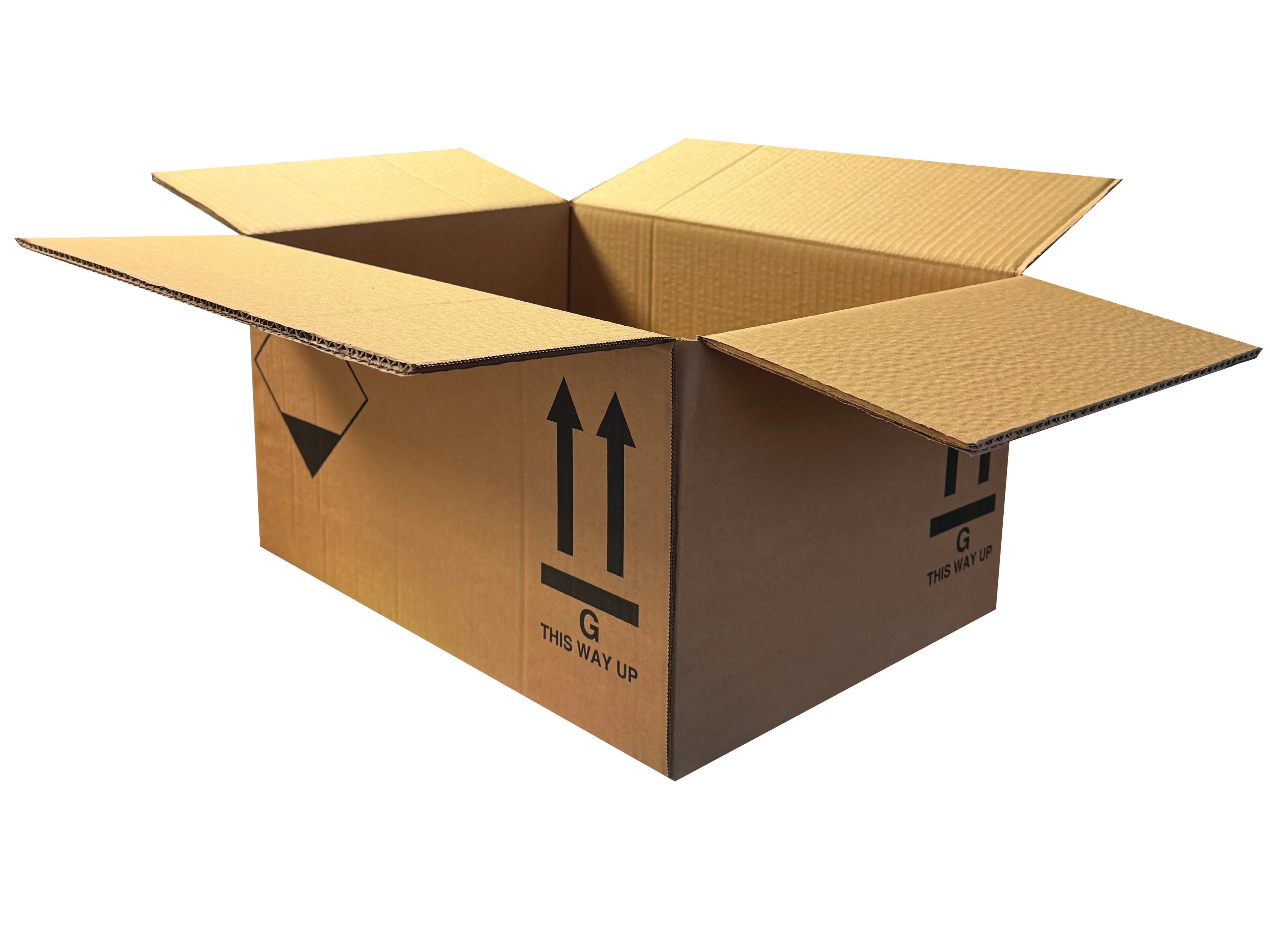 New Printed Strong Double Wall Box - 405mm x 300mm x 235mm