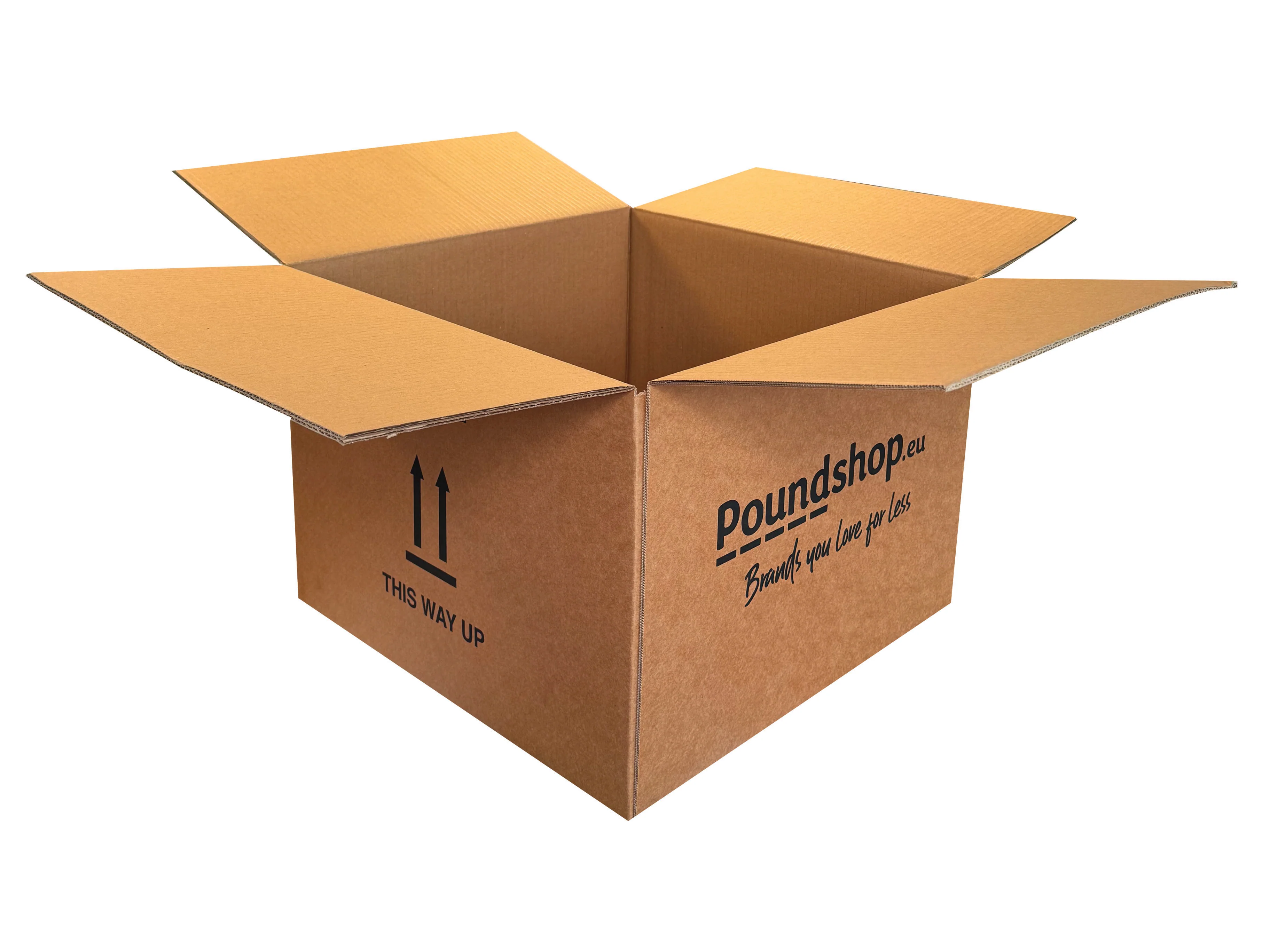 New Printed Strong Double Wall Box - 460mm x 445mm x 318mm