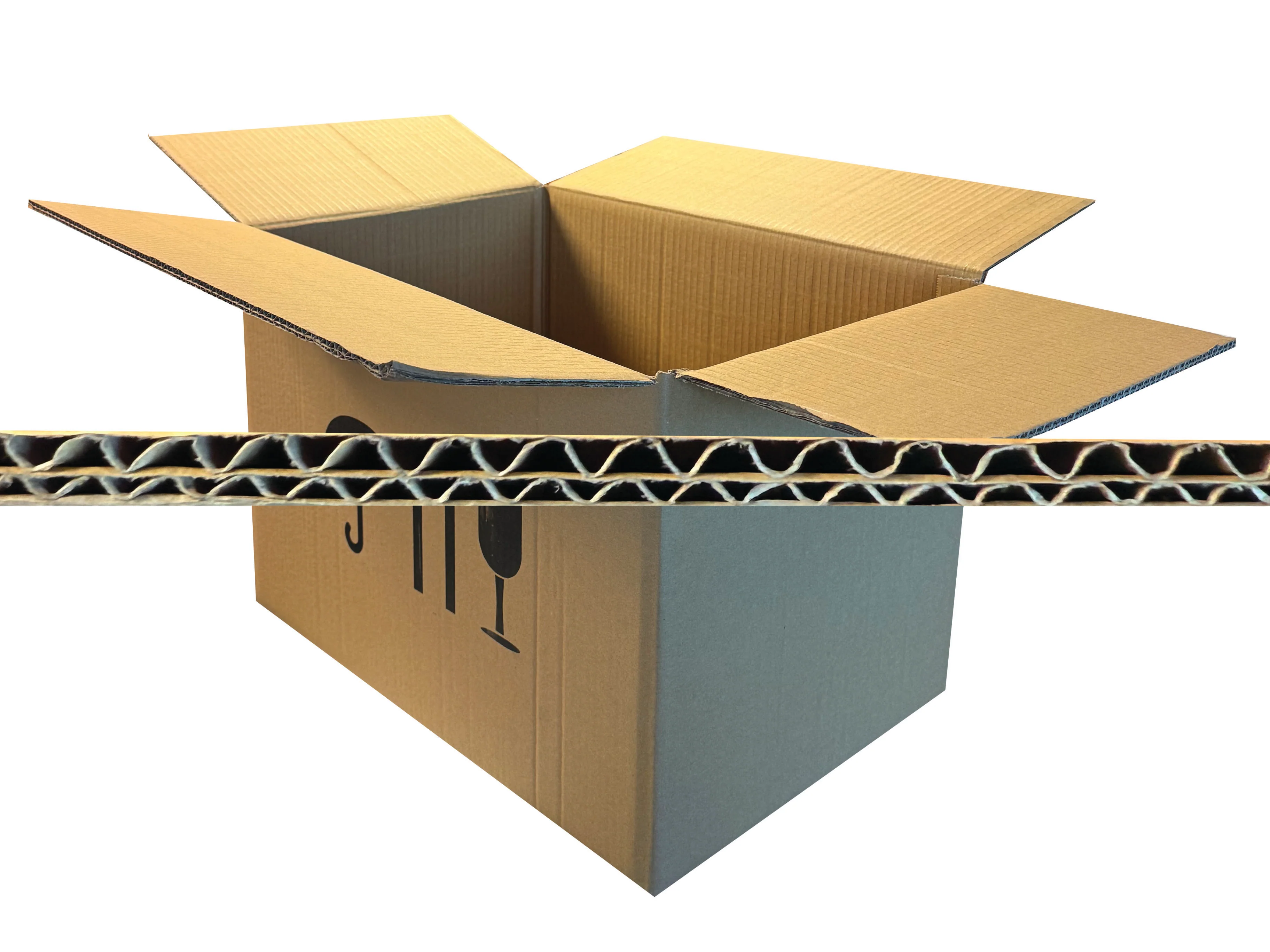 New Printed Strong Double Wall Box - 495mm x 330mm x 335mm - Image 3
