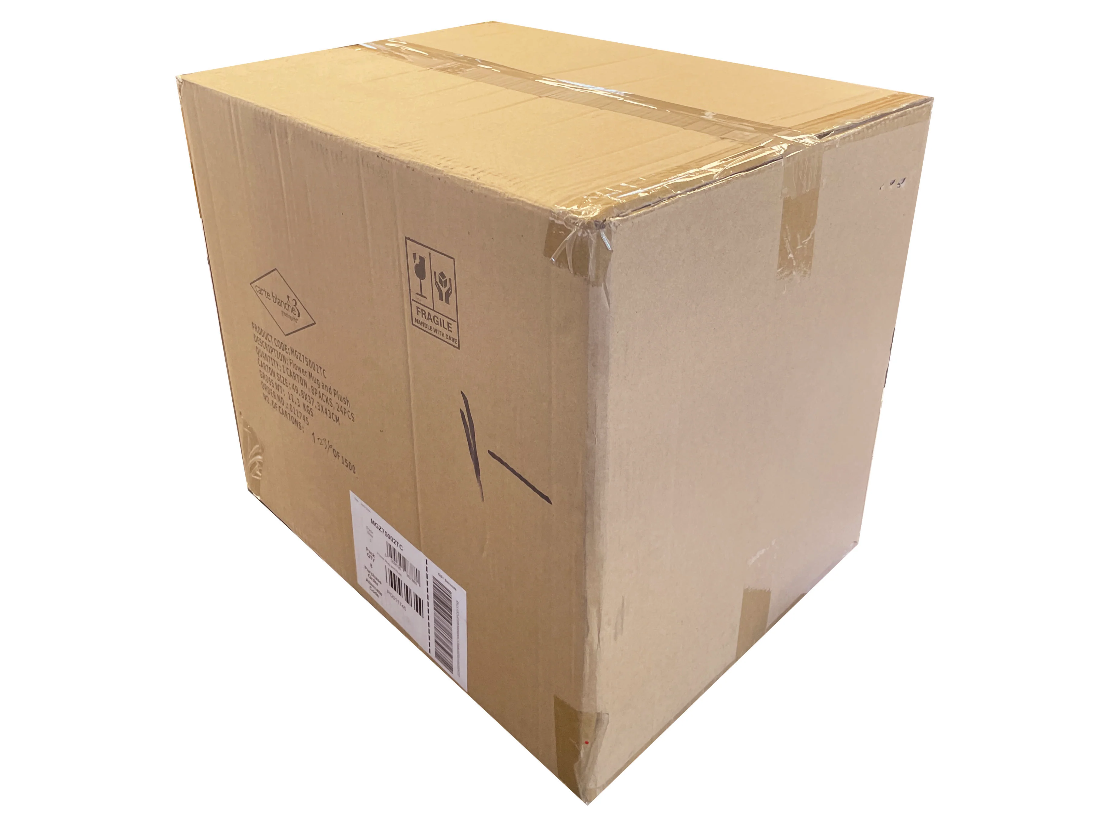 Used Printed Strong Double Wall Box - 495mm x 370mm x 410mm - Image 2