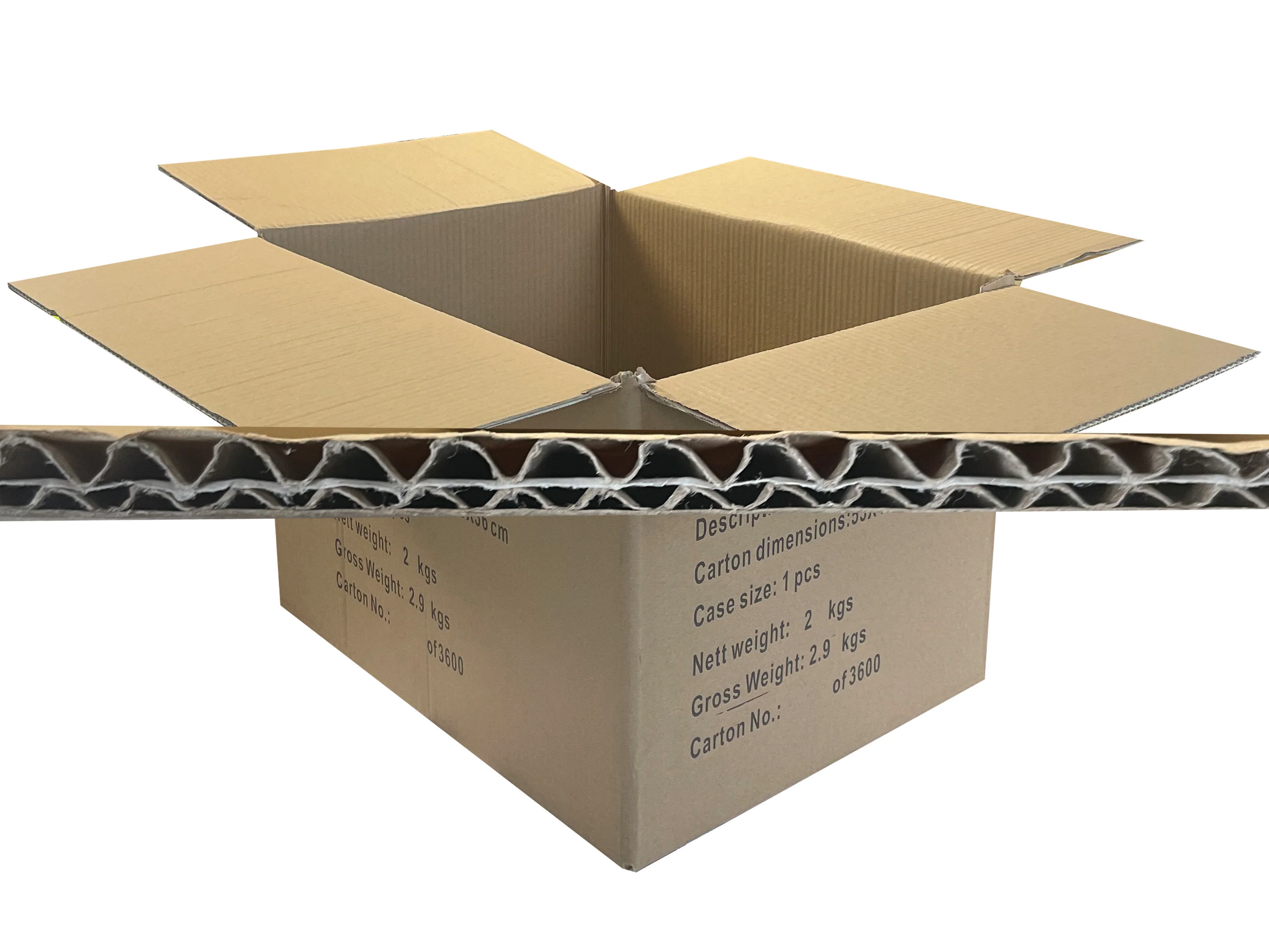 New Printed Strong Double Wall Box - 530mm x 400mm x 347mm - Image 2