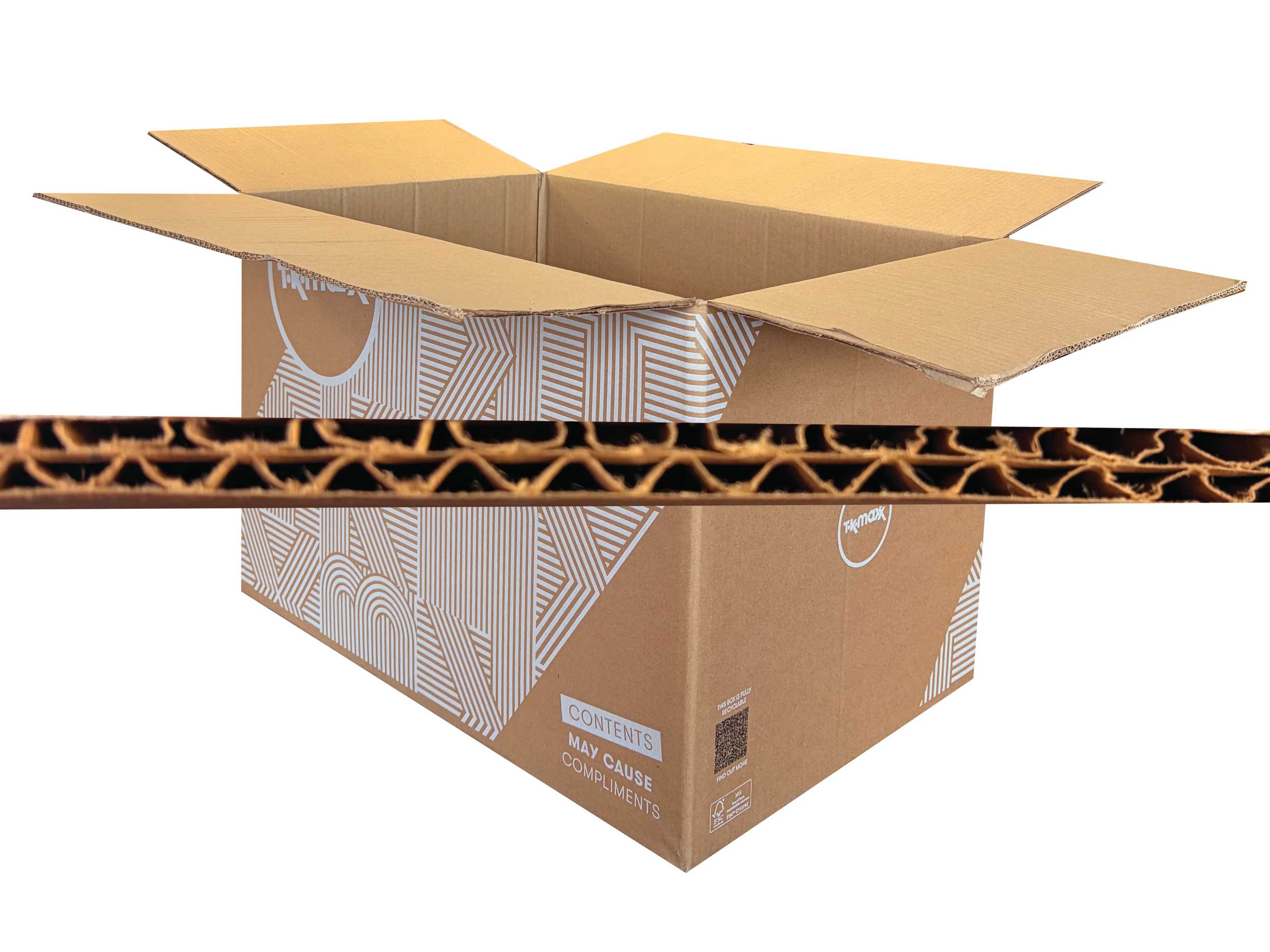 New Printed Strong Double Wall Box - 565mm x 380mm x 380mm - Image 3