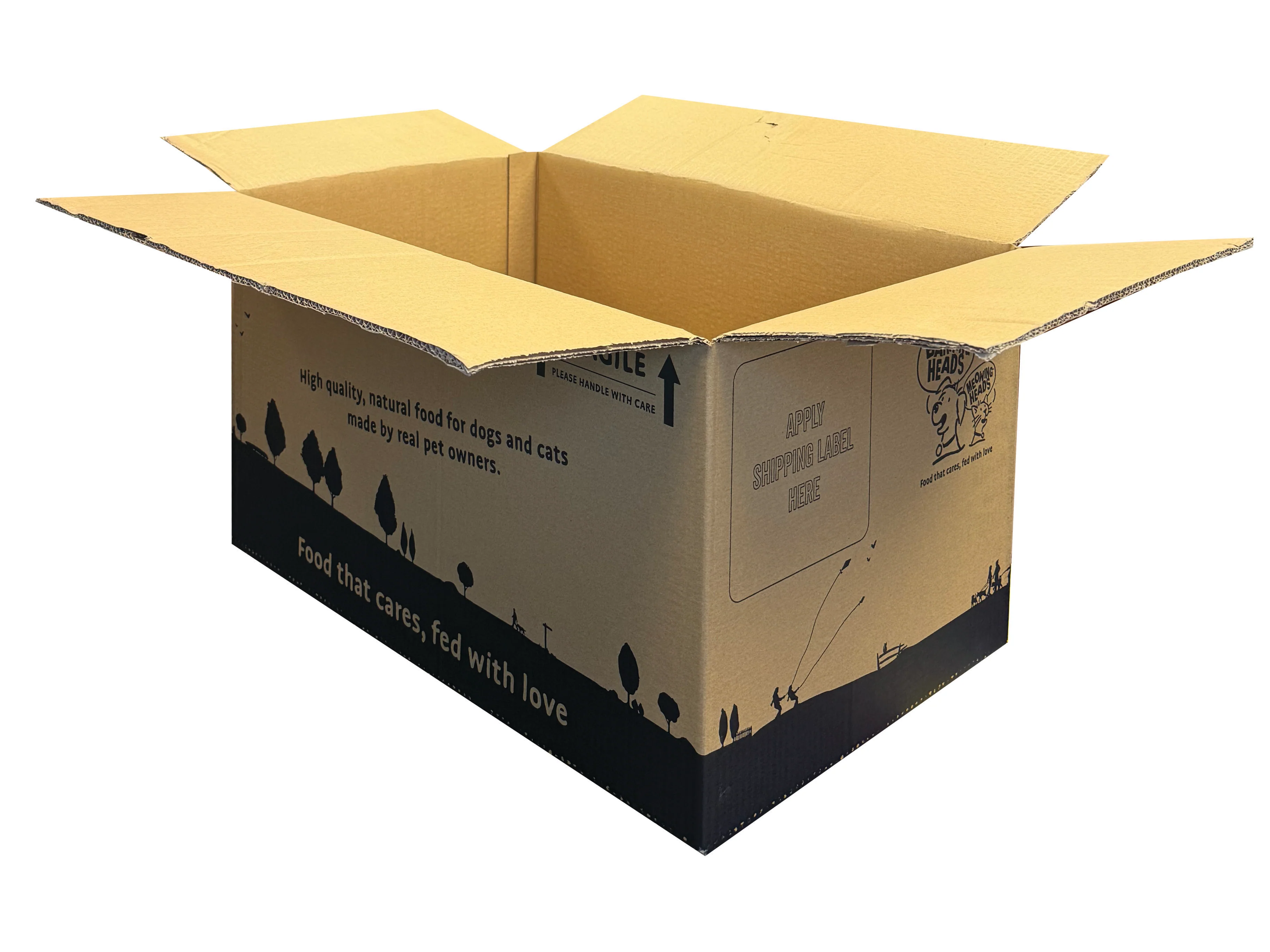 New Printed Strong Double Wall Box - 600mm x 380mm x 350mm - Image 4