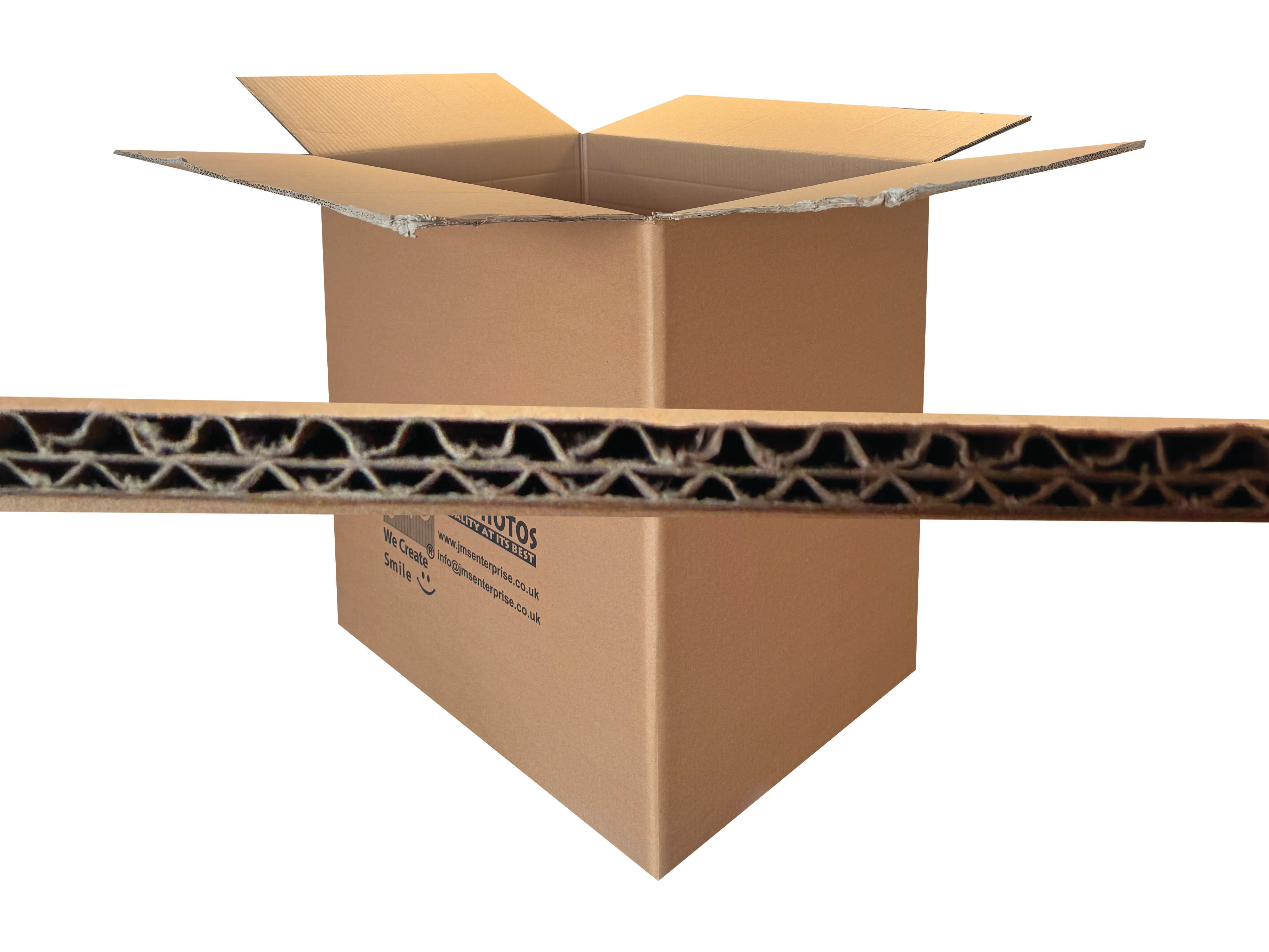 New Printed Strong Double Wall Box - 600mm x 450mm x 610mm - Image 2