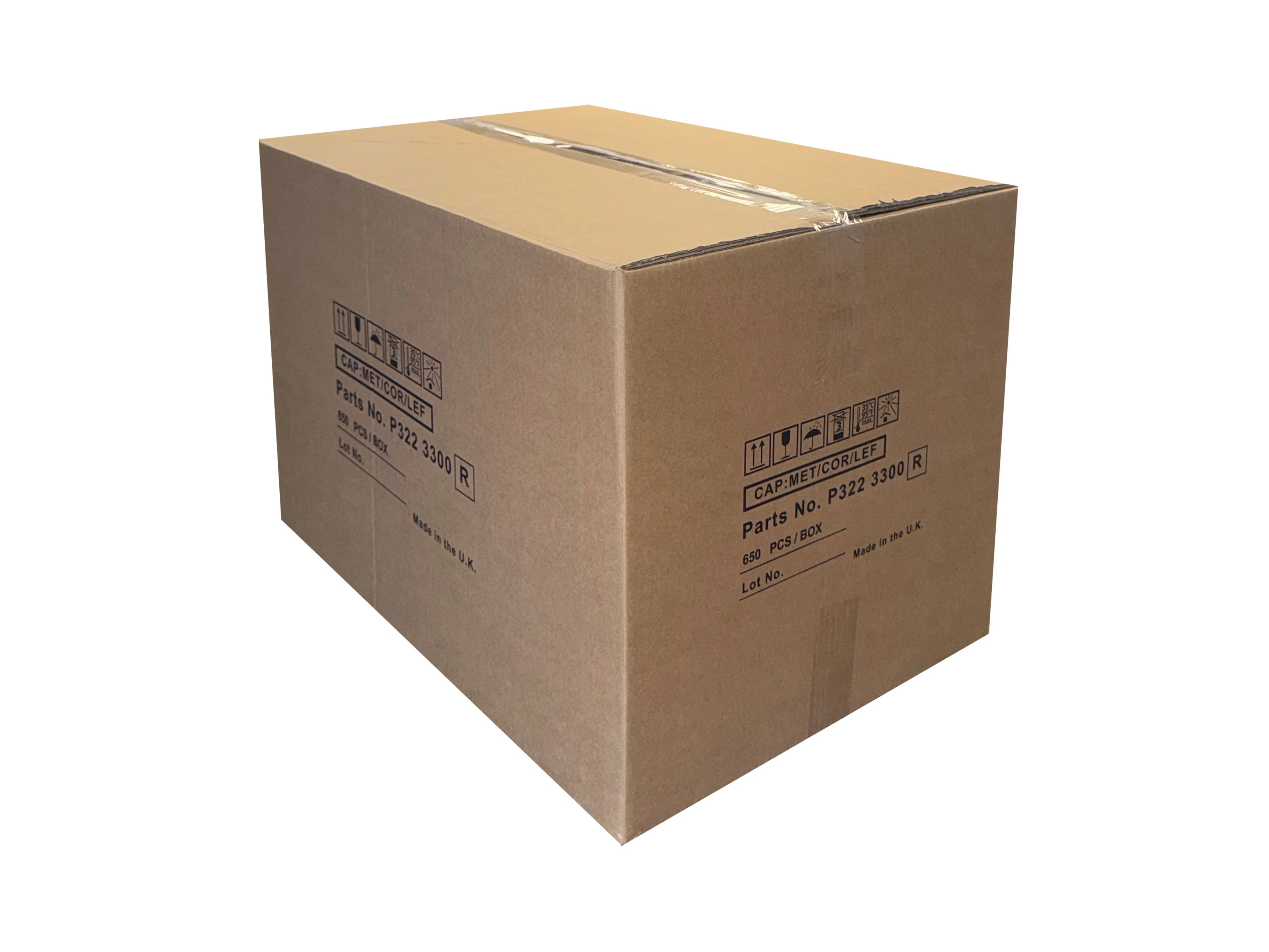 New Printed Strong Double Wall Box - 612mm x 415mm x 405mm - Image 2