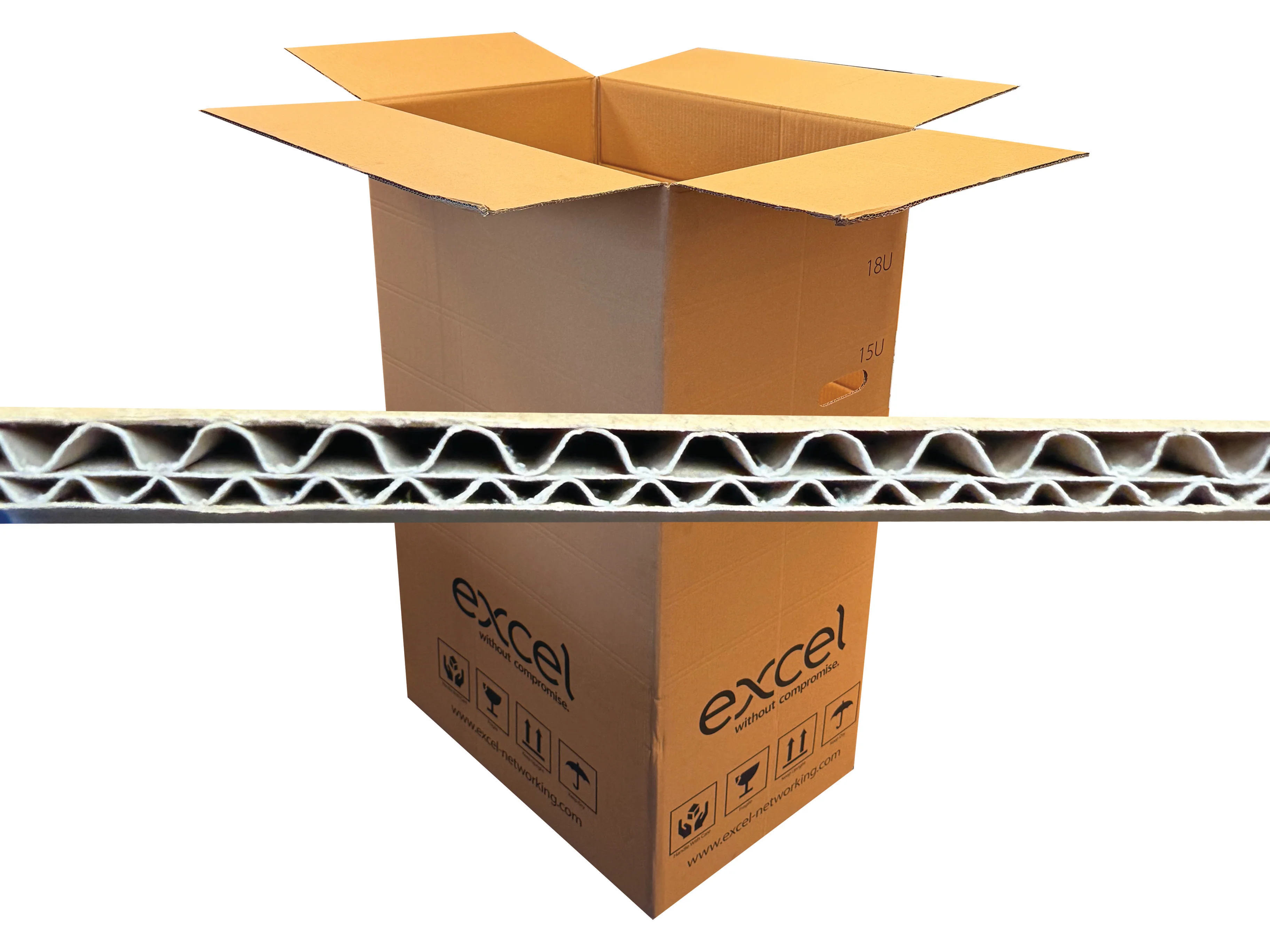 New Printed Strong Double Wall Box - 625mm x 425mm x 1100mm - Image 2
