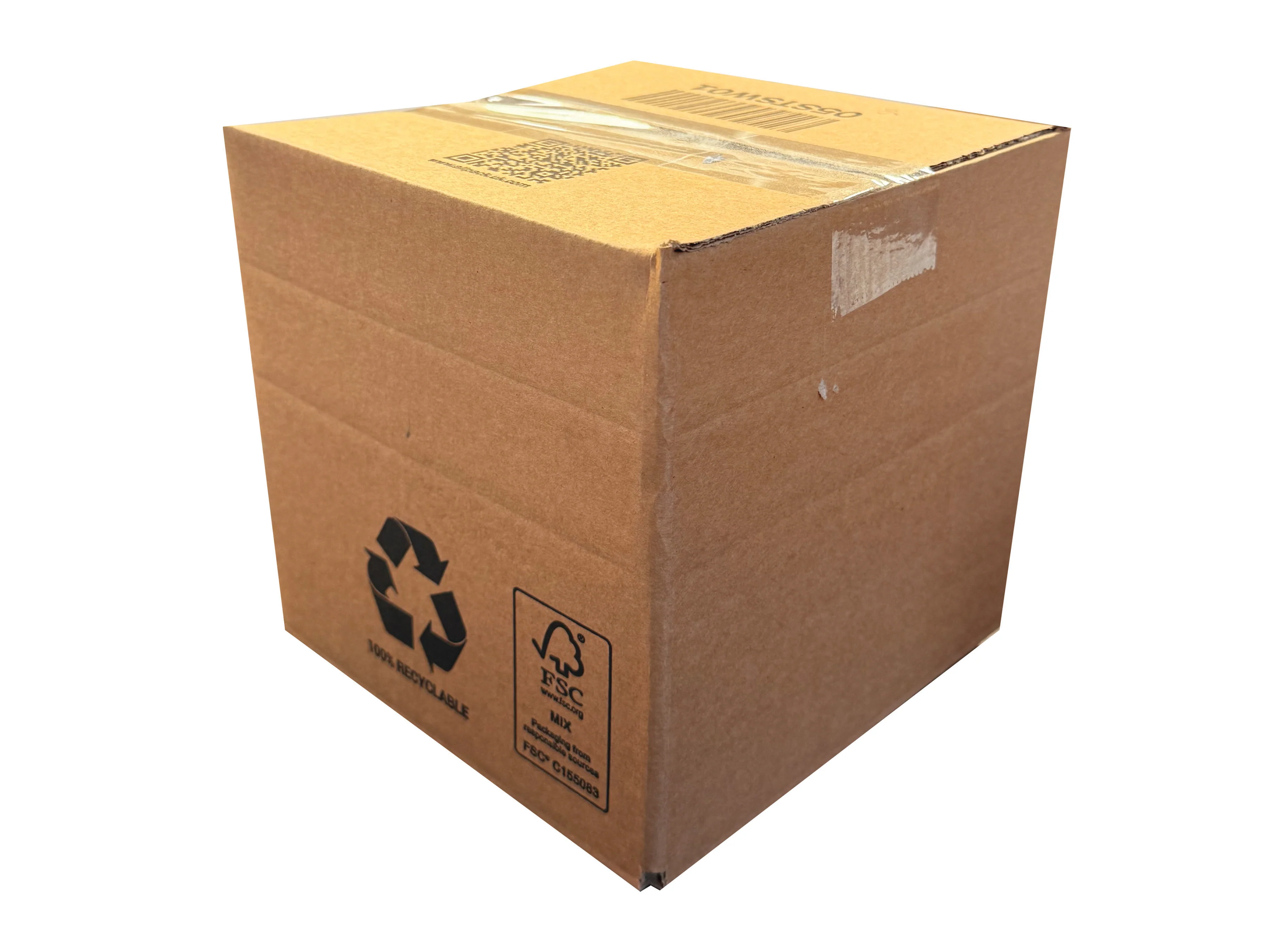 New Printed Strong Single Wall Box - 178mm x 178mm x 178mm - Image 2