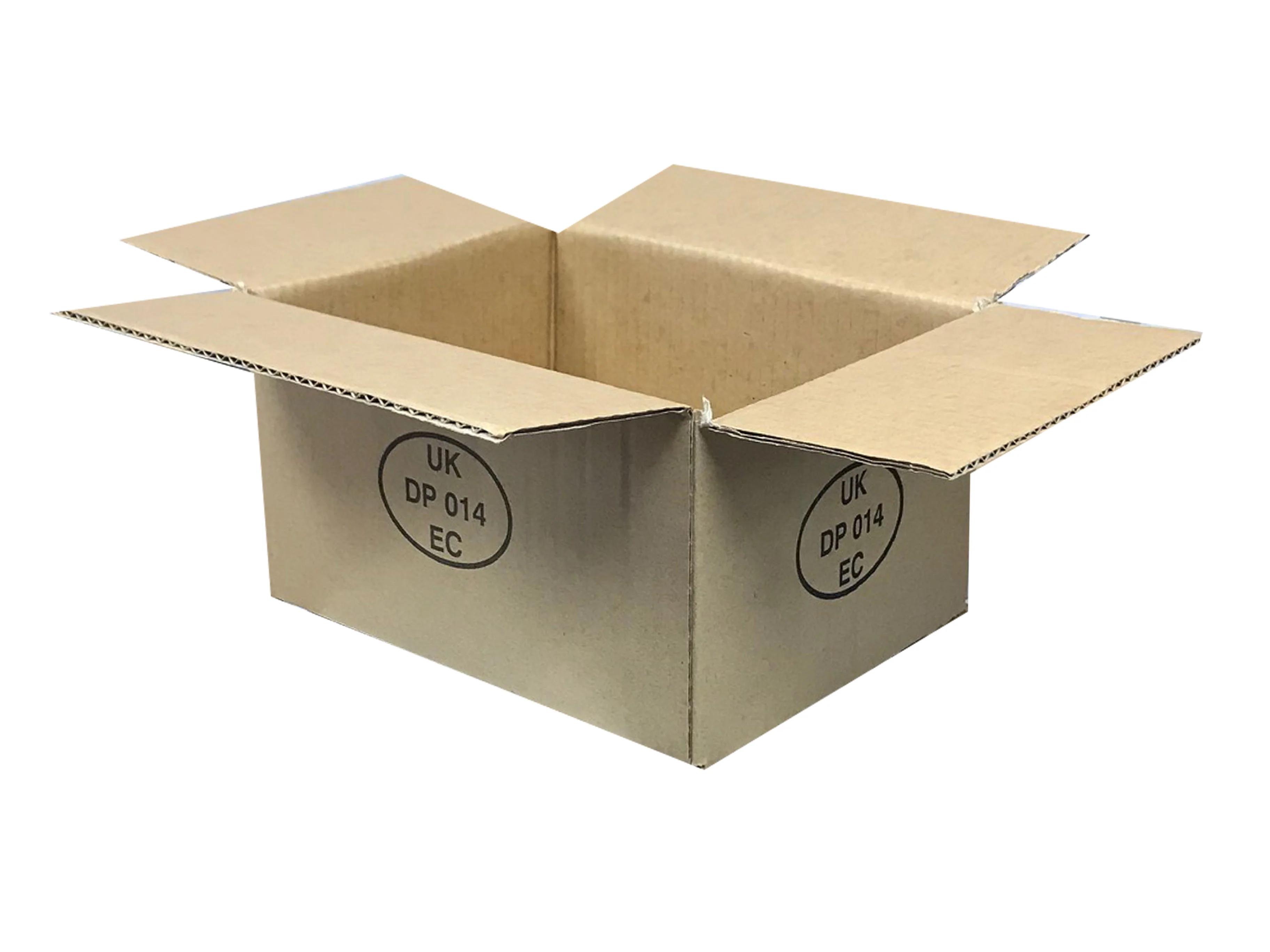 New Printed Strong Single Wall Box - 215mm x 170mm x 112mm