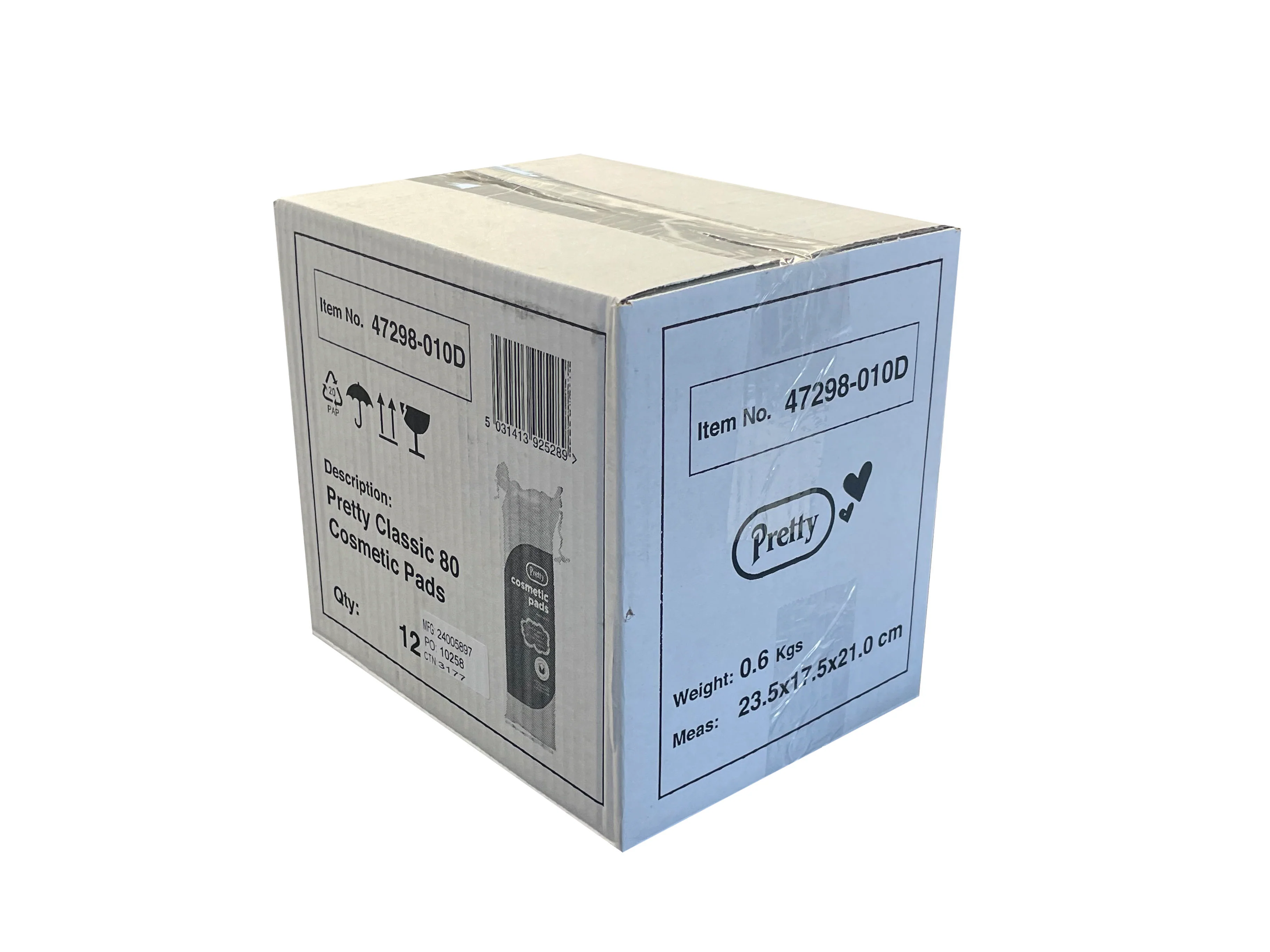 New Printed Strong Single Wall Box - 237mm x 180mm x 216mm - Image 2